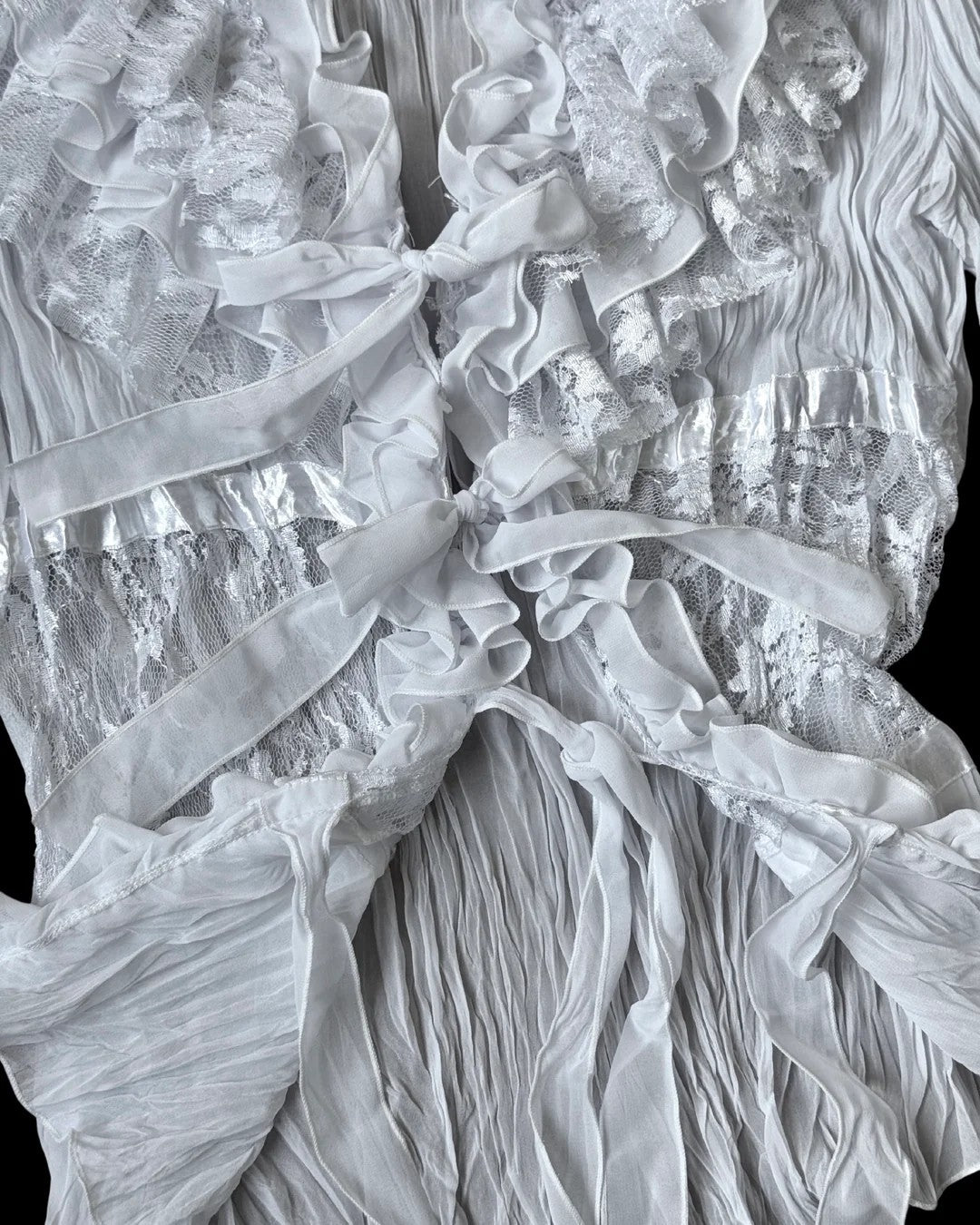Tied White Shirt