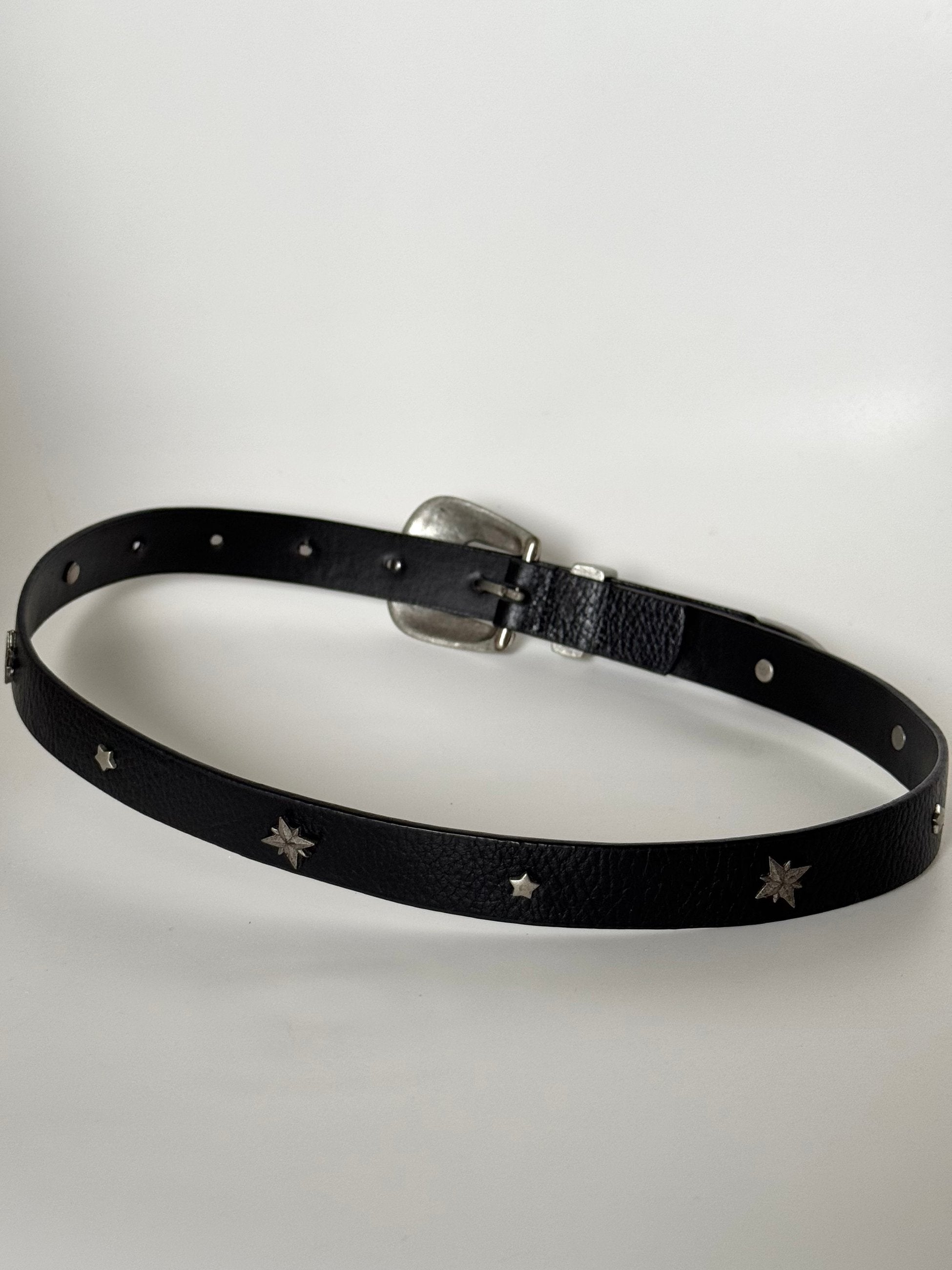 Star Leather Belt