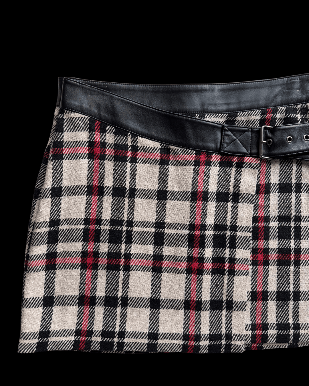 Plaid Mini Skirt