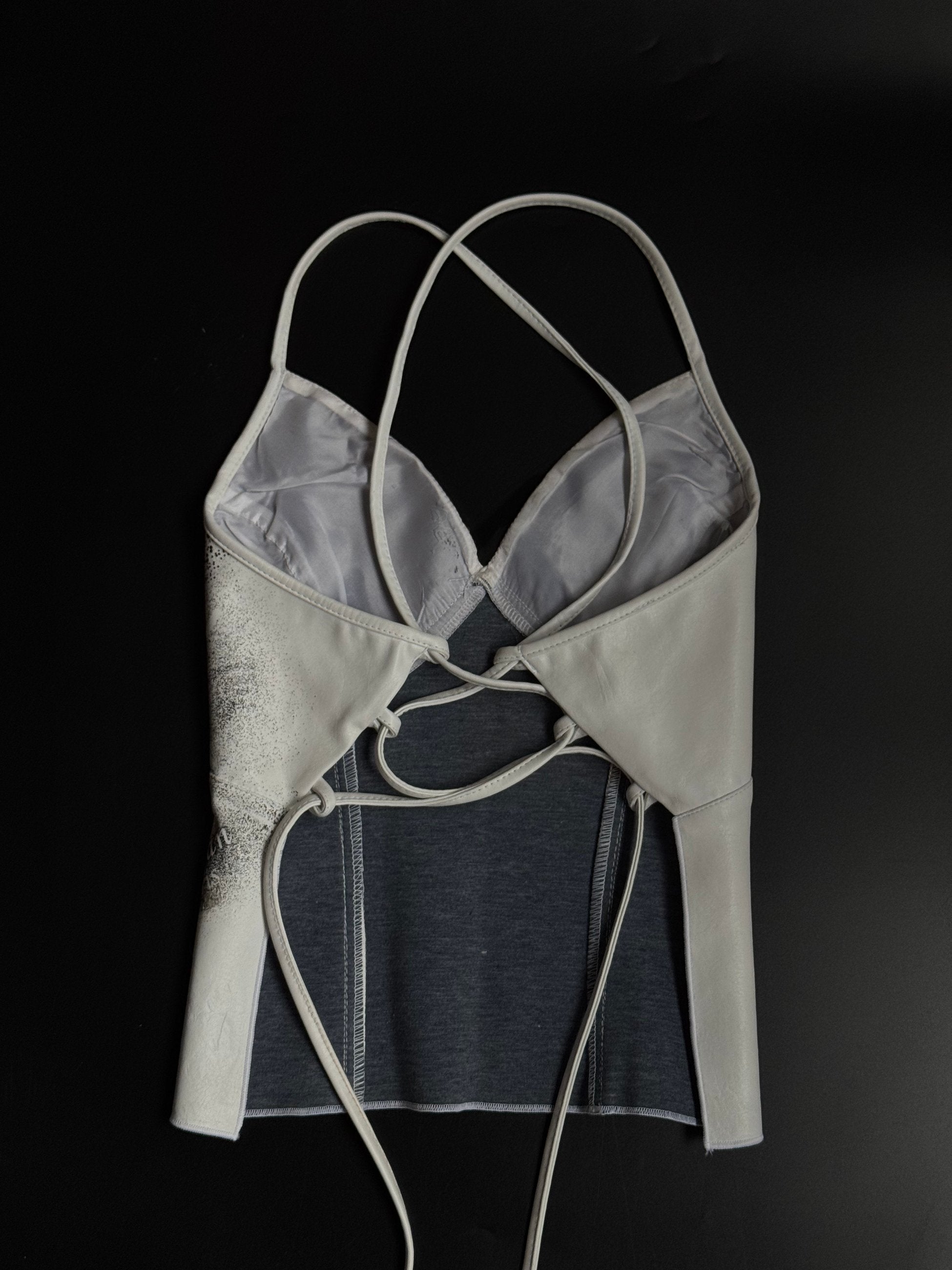 Morgan Leather Bustier