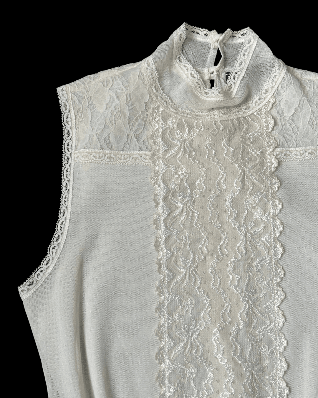 Lace Detailed Half Sleeve Blouse
