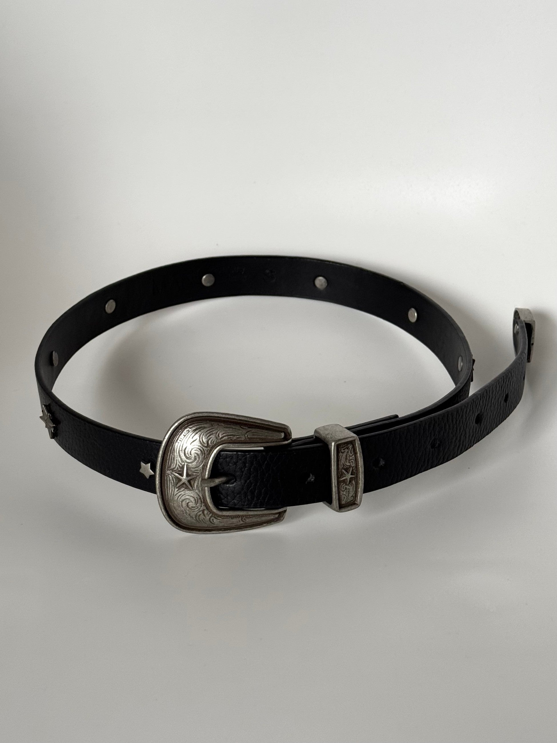 Star Leather Belt