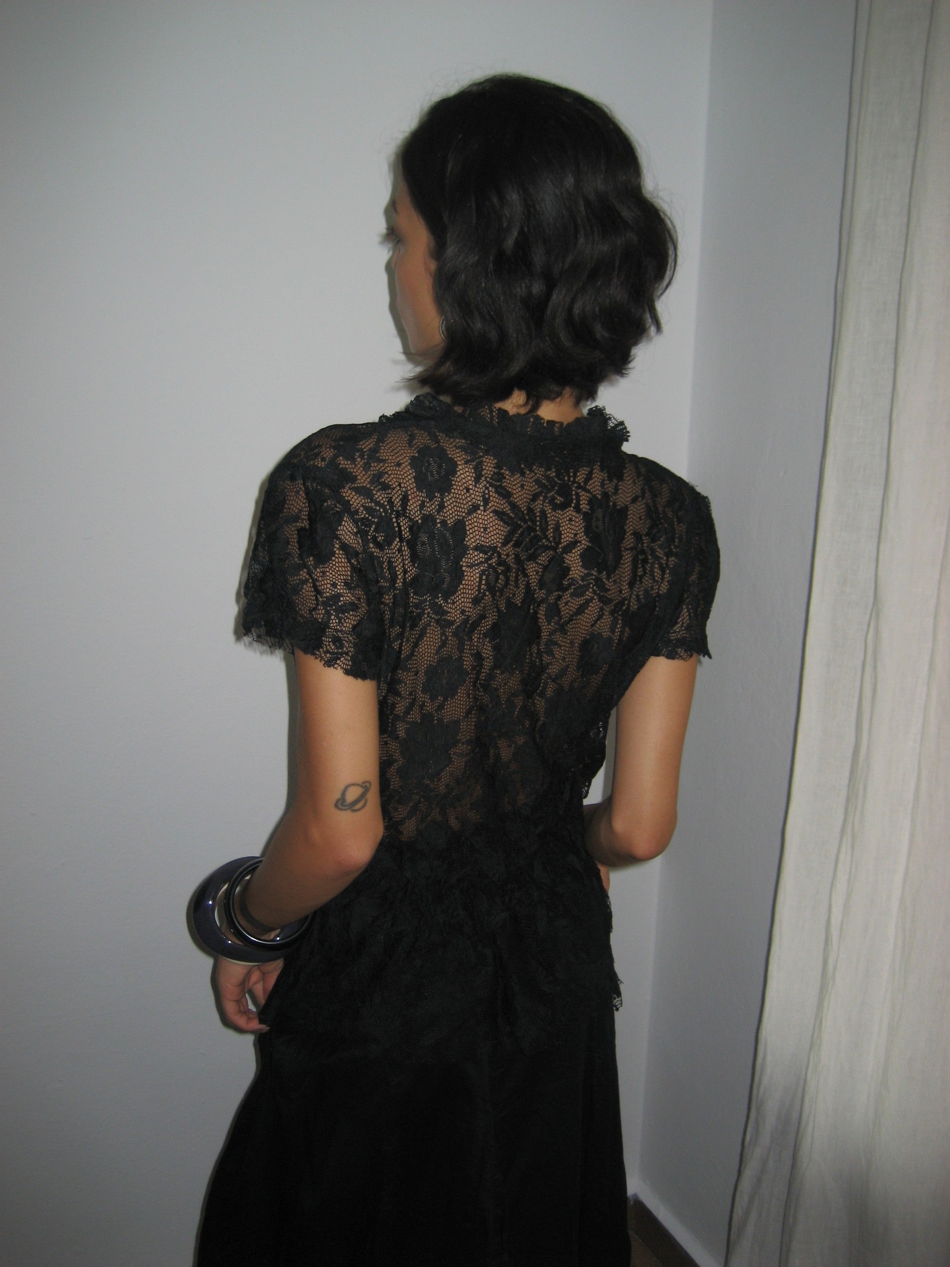Lace Transparent Blouse