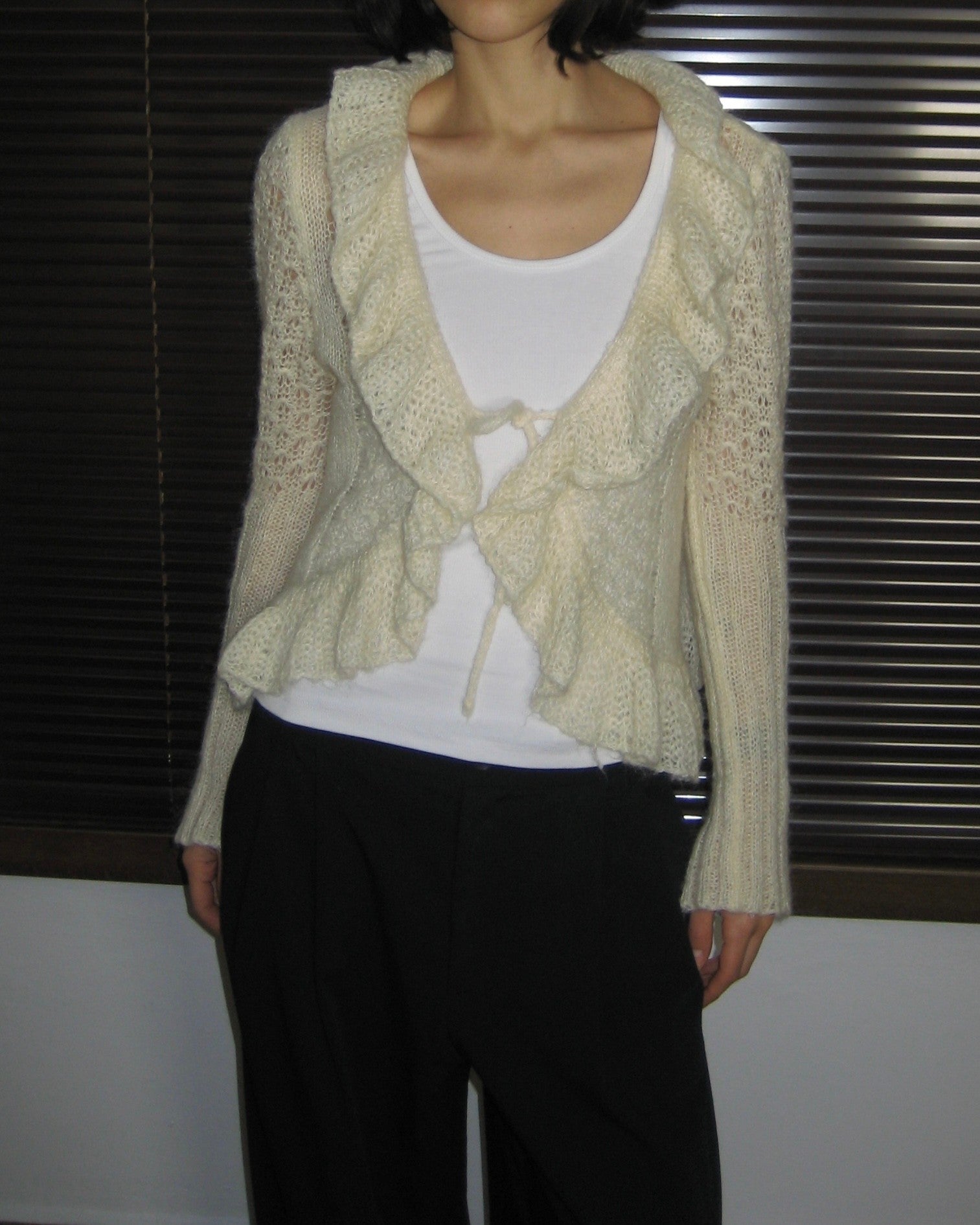Tied Thin Cardigan