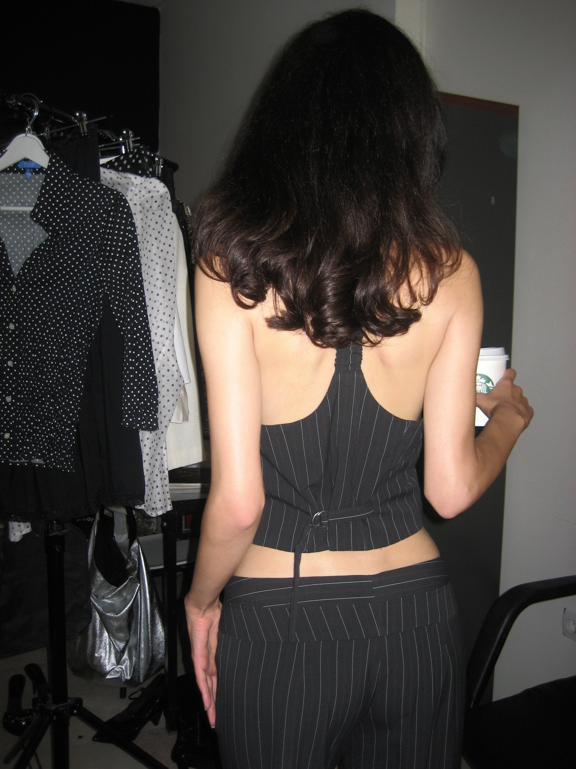 Striped Vest Suit