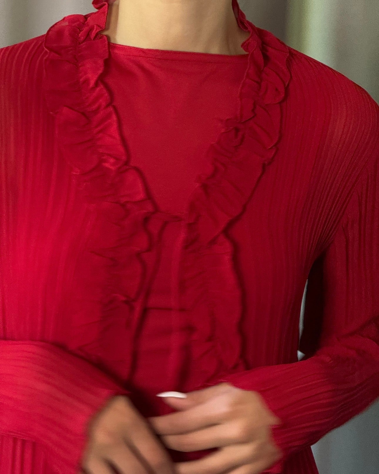 Chiffon Two-Piece Top