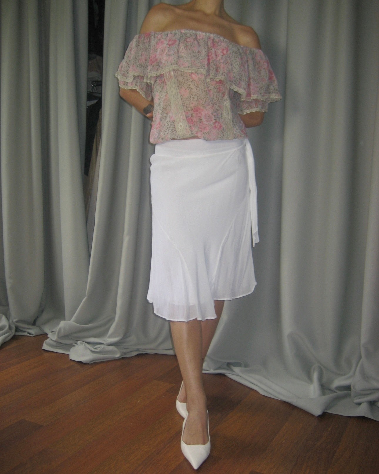 Off-Shoulder Blouse