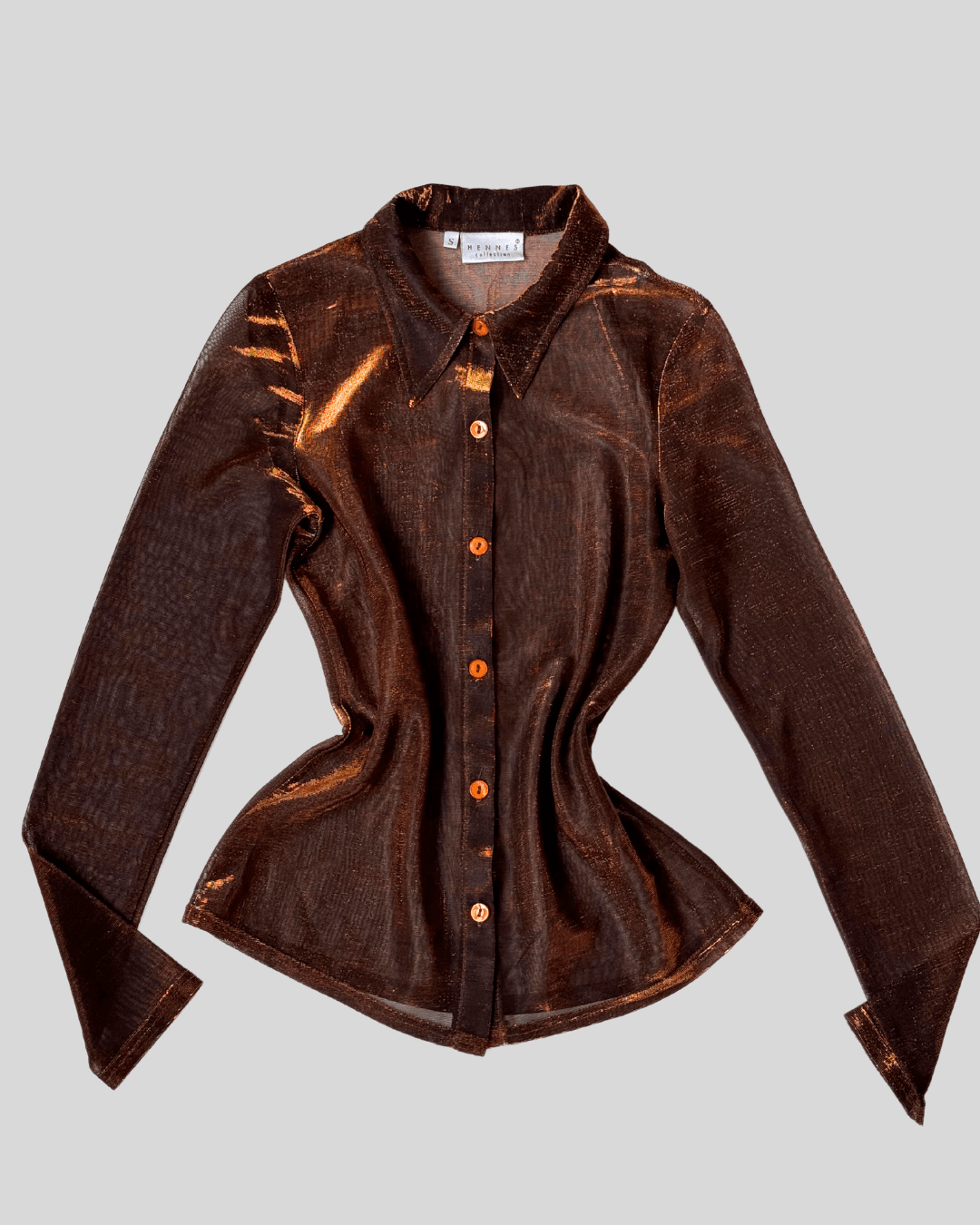 Transparent Brown Shirt