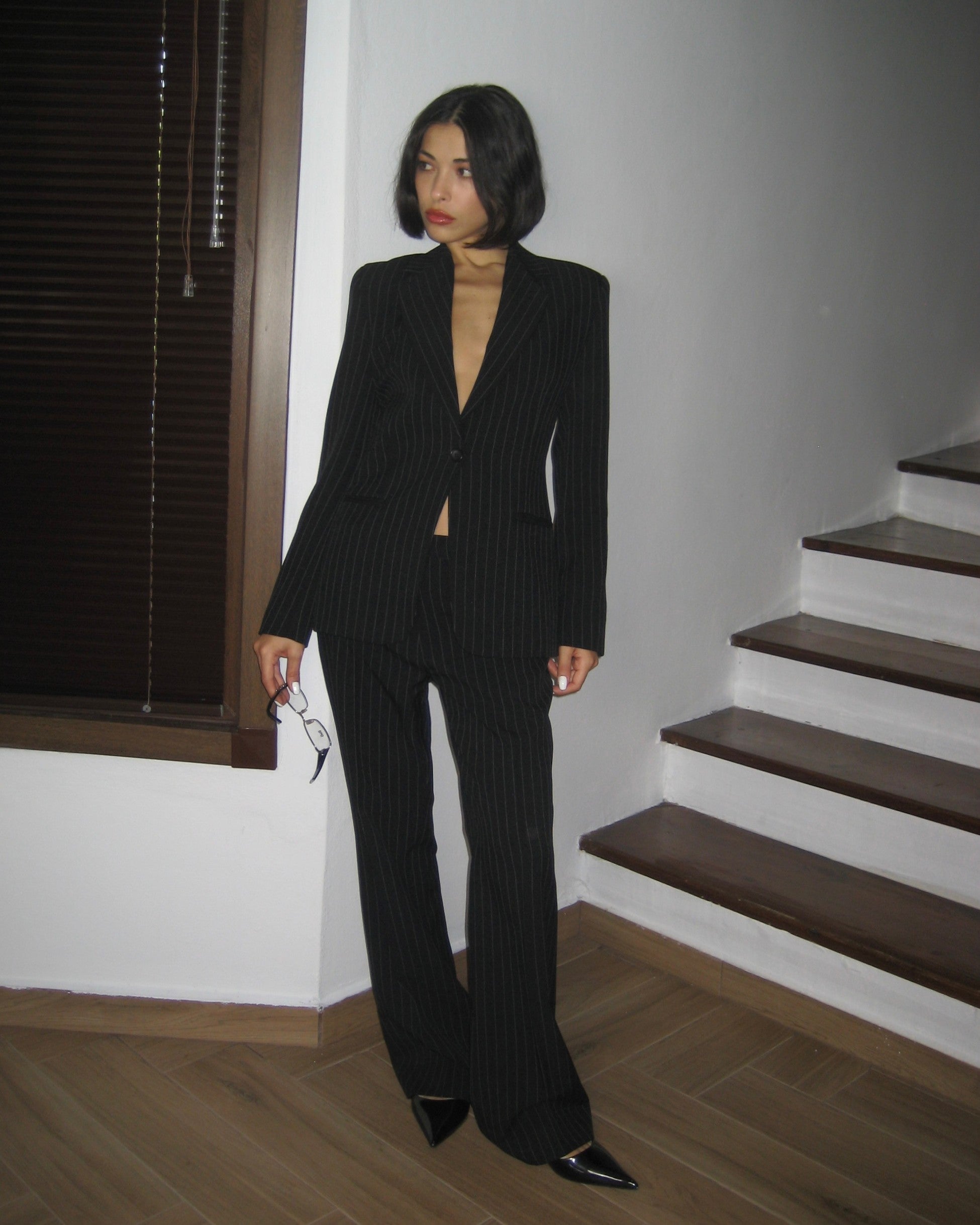 Striped Suit