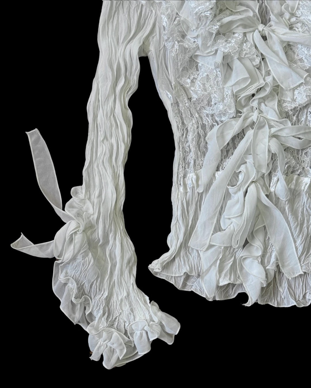 Tied White Shirt
