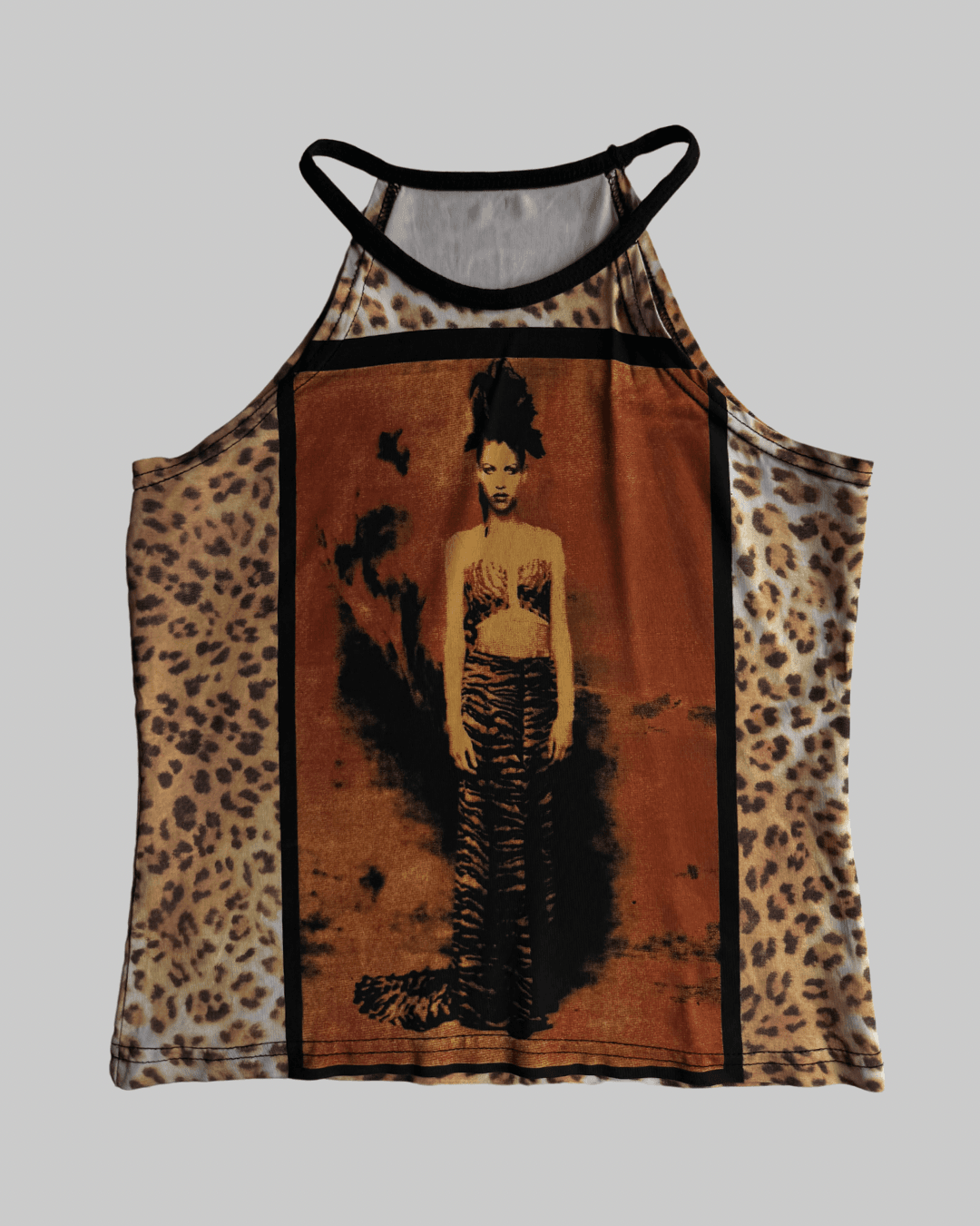 Leopard Sleeveless Top