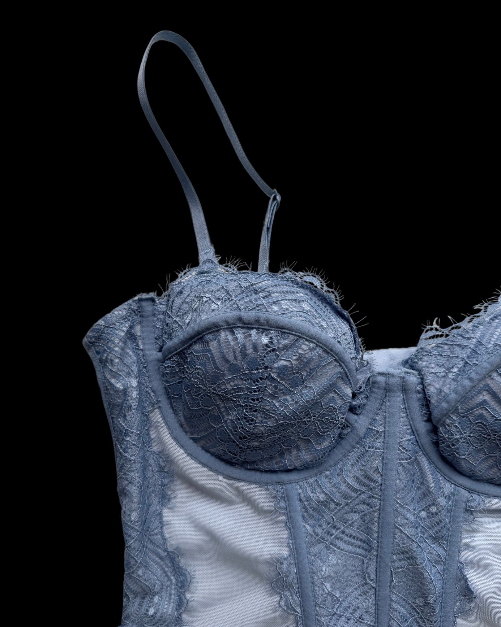Blue Bustier