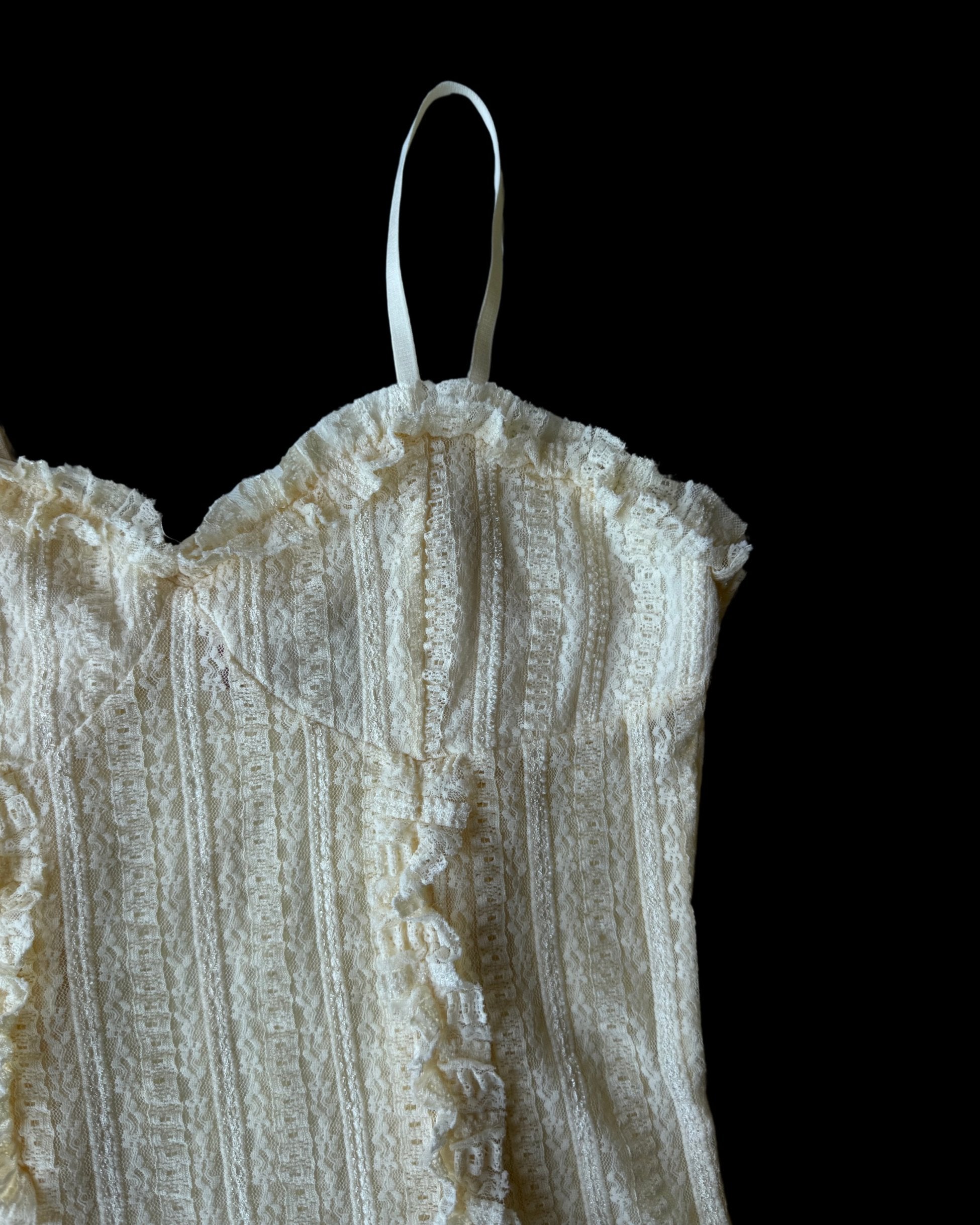 Lace Strap Bustier