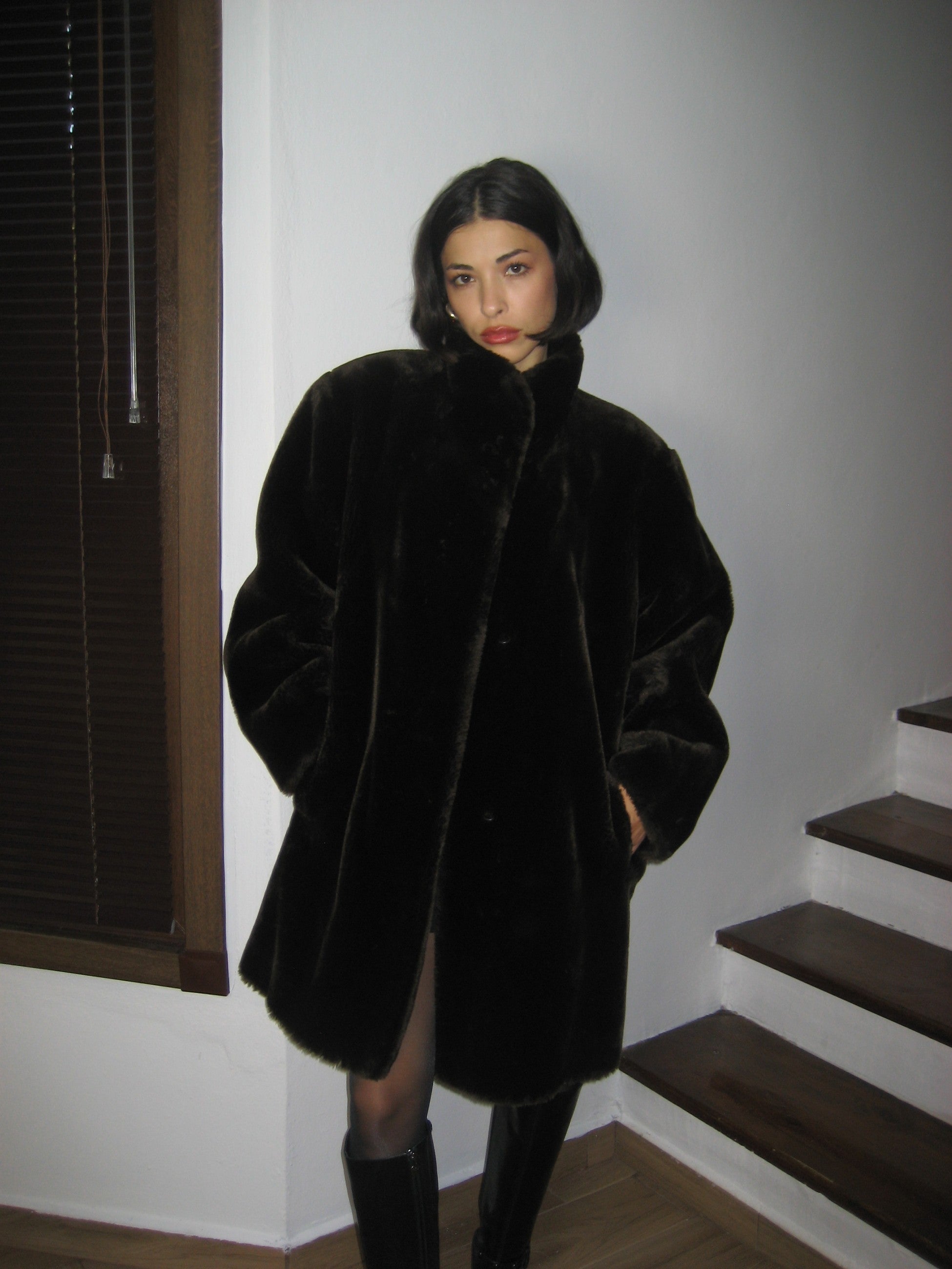 Paris Brown Plush Fur