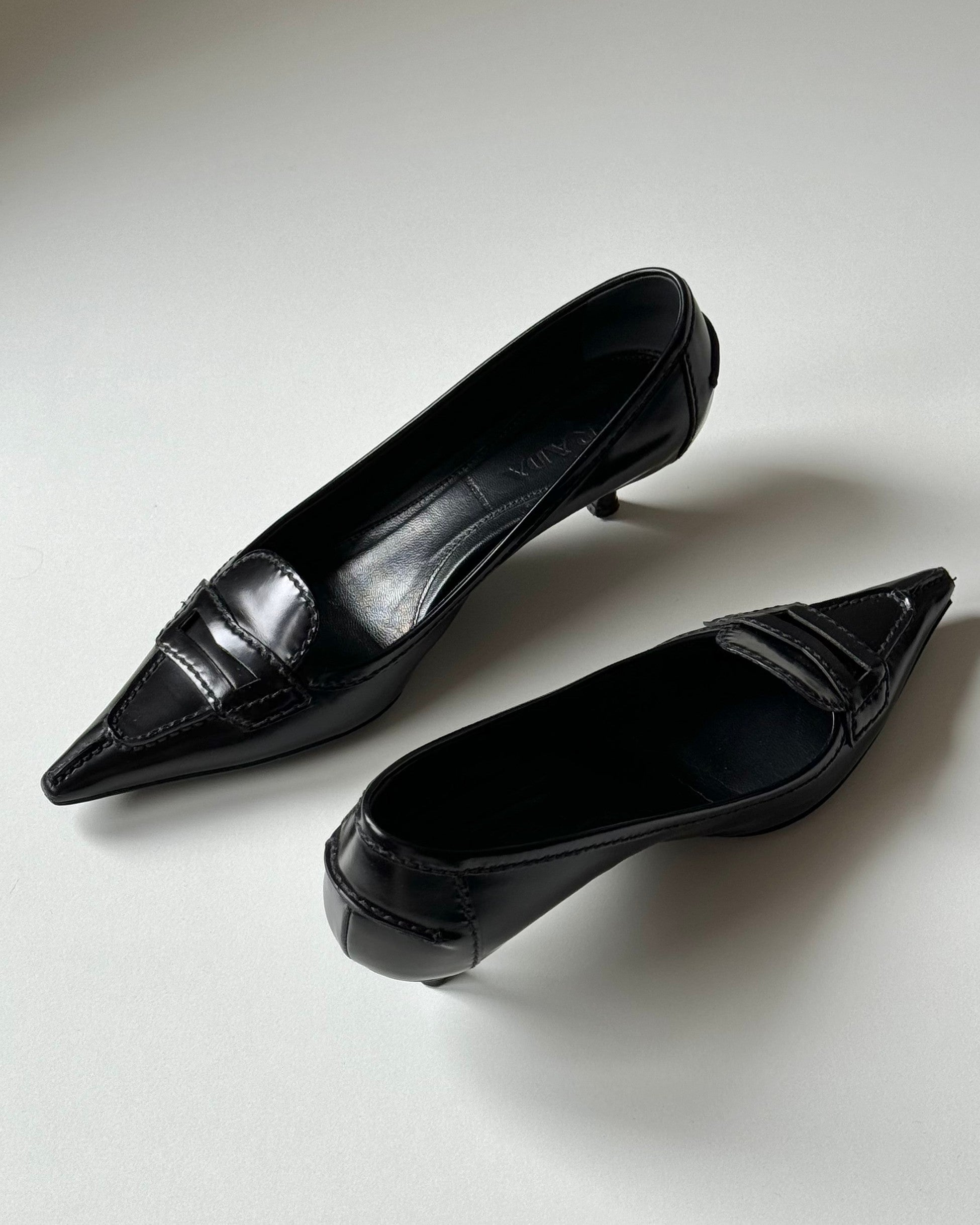 Prada Patent Leather High Heels