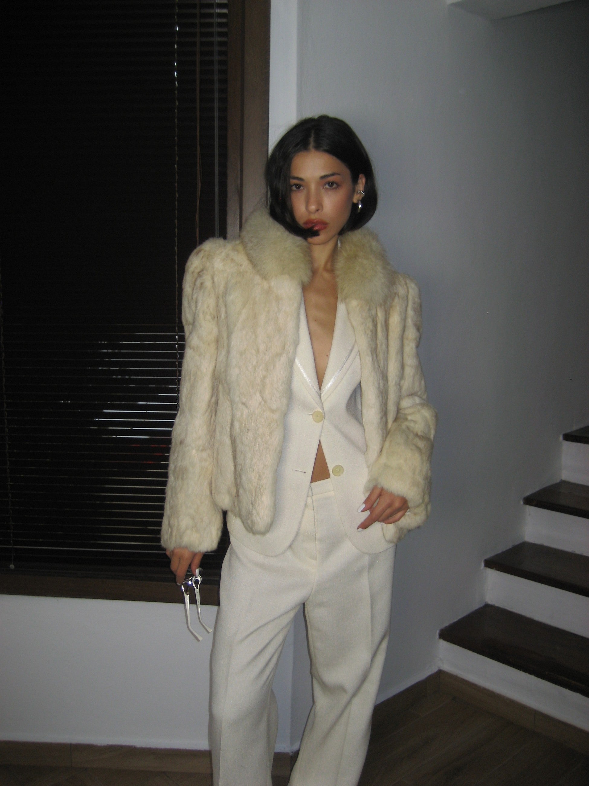 Vintage Rabbit Fur