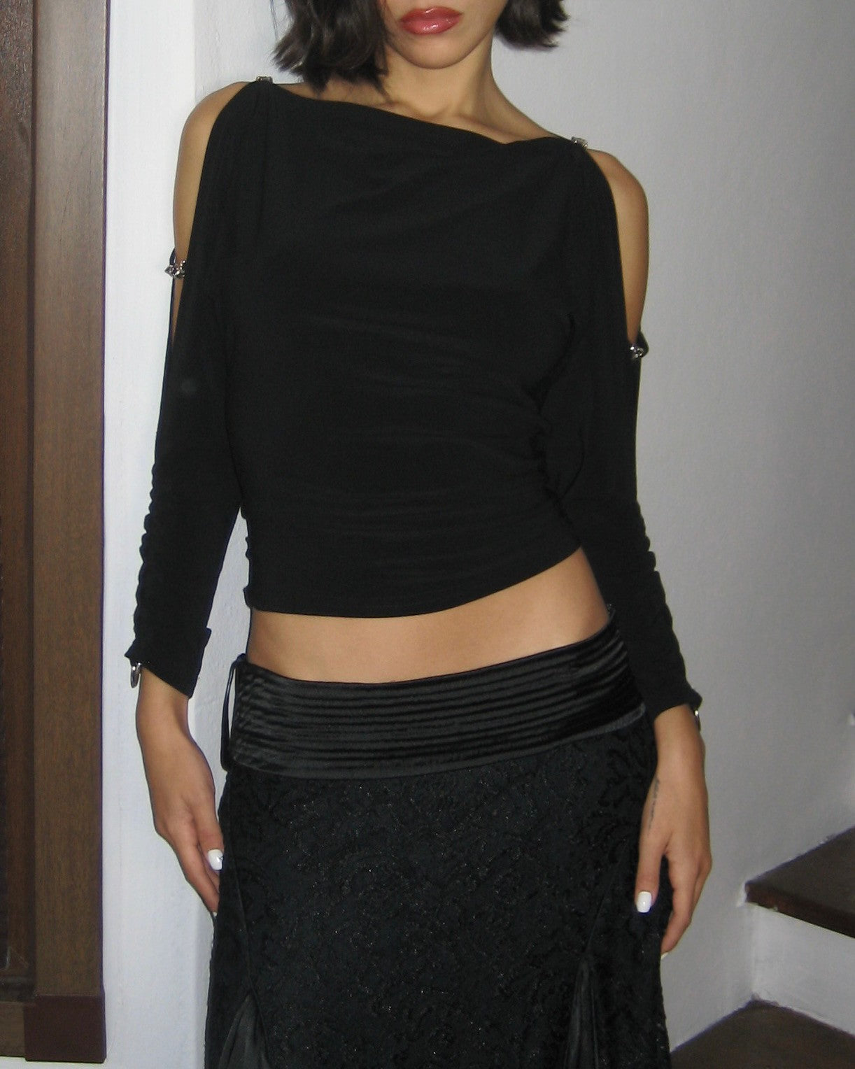 Sleeve Detailed Blouse
