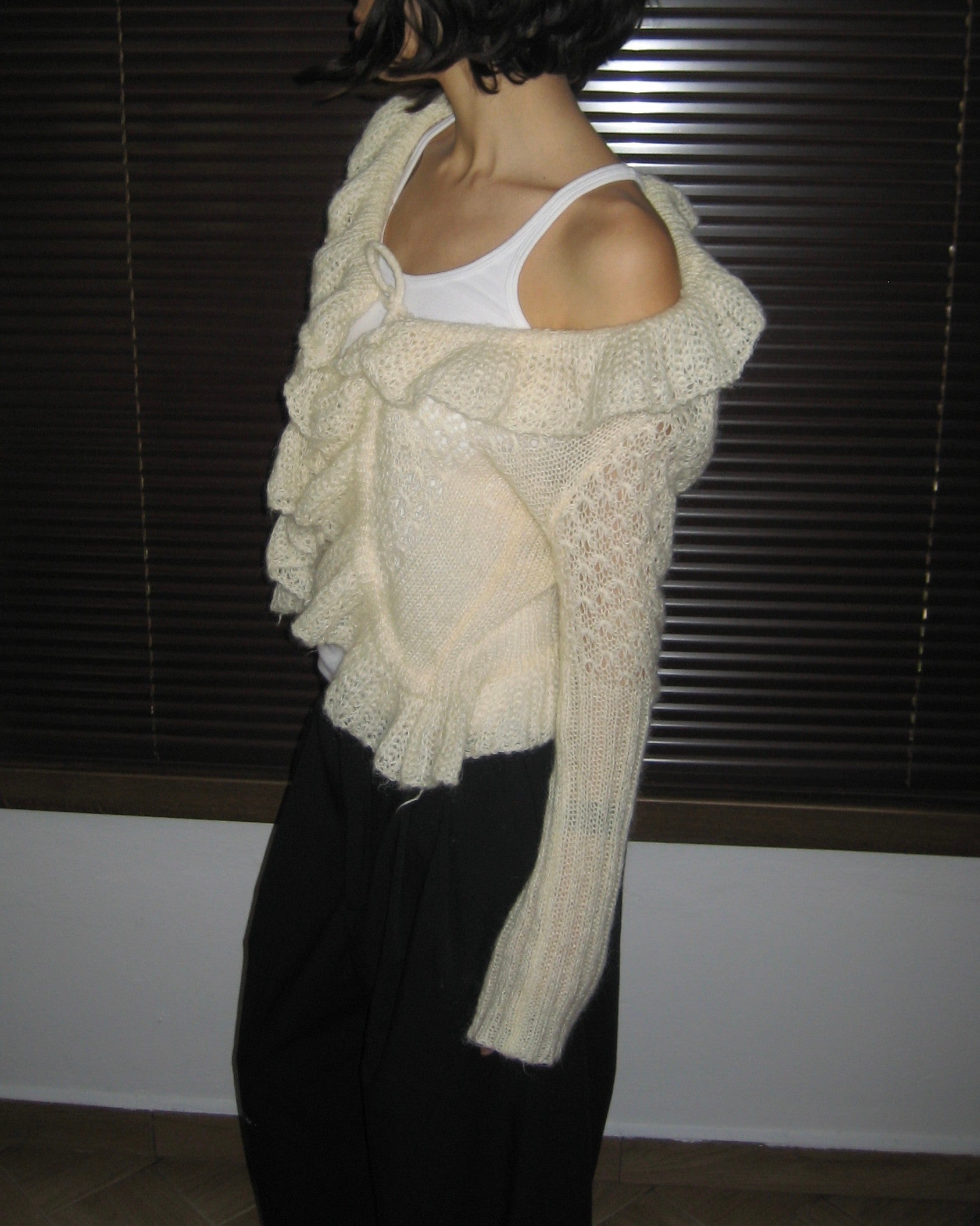 Tied Thin Cardigan