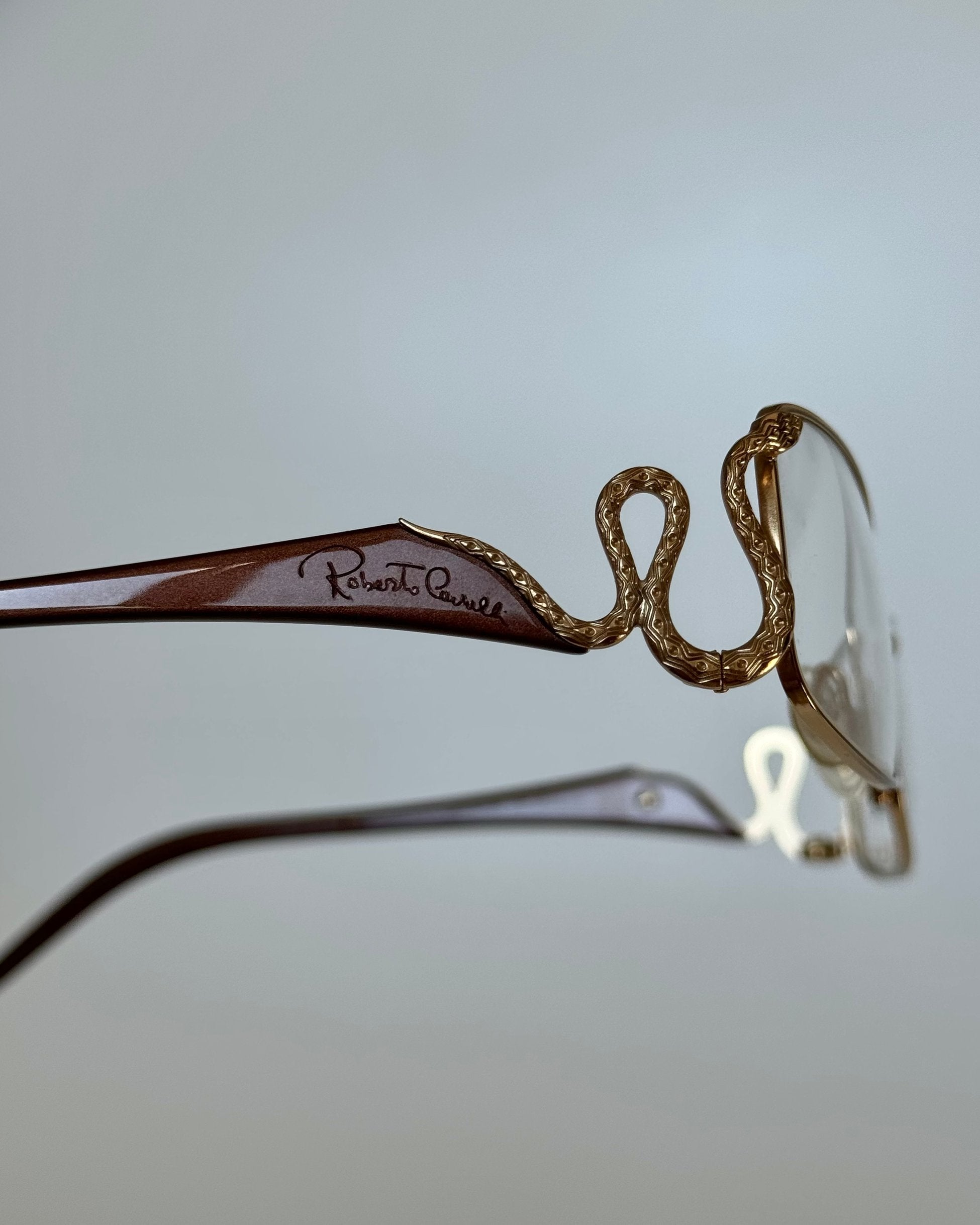 Roberto Cavalli Gold Vintage Glasses