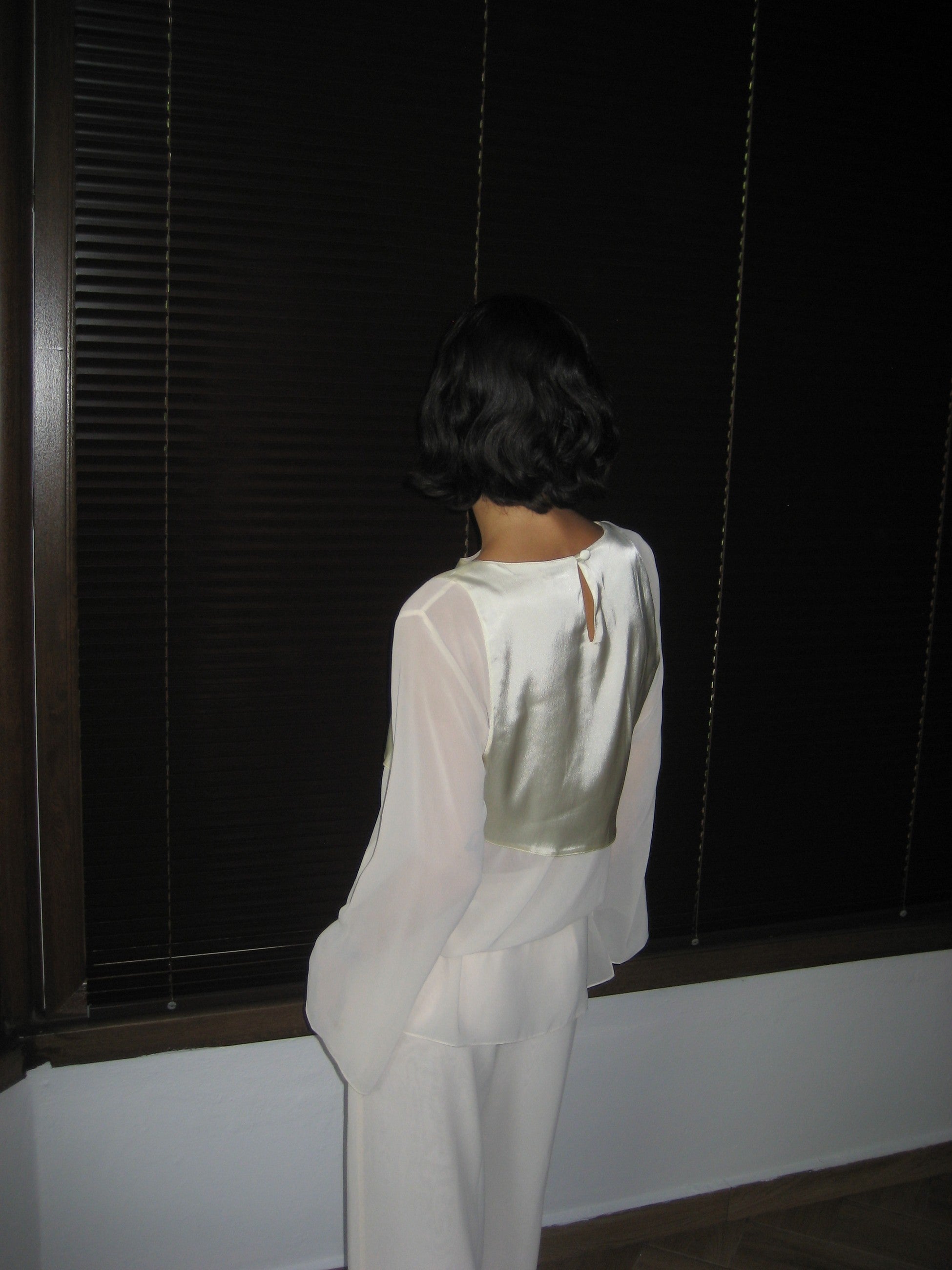 Cream Two Piece Suit
