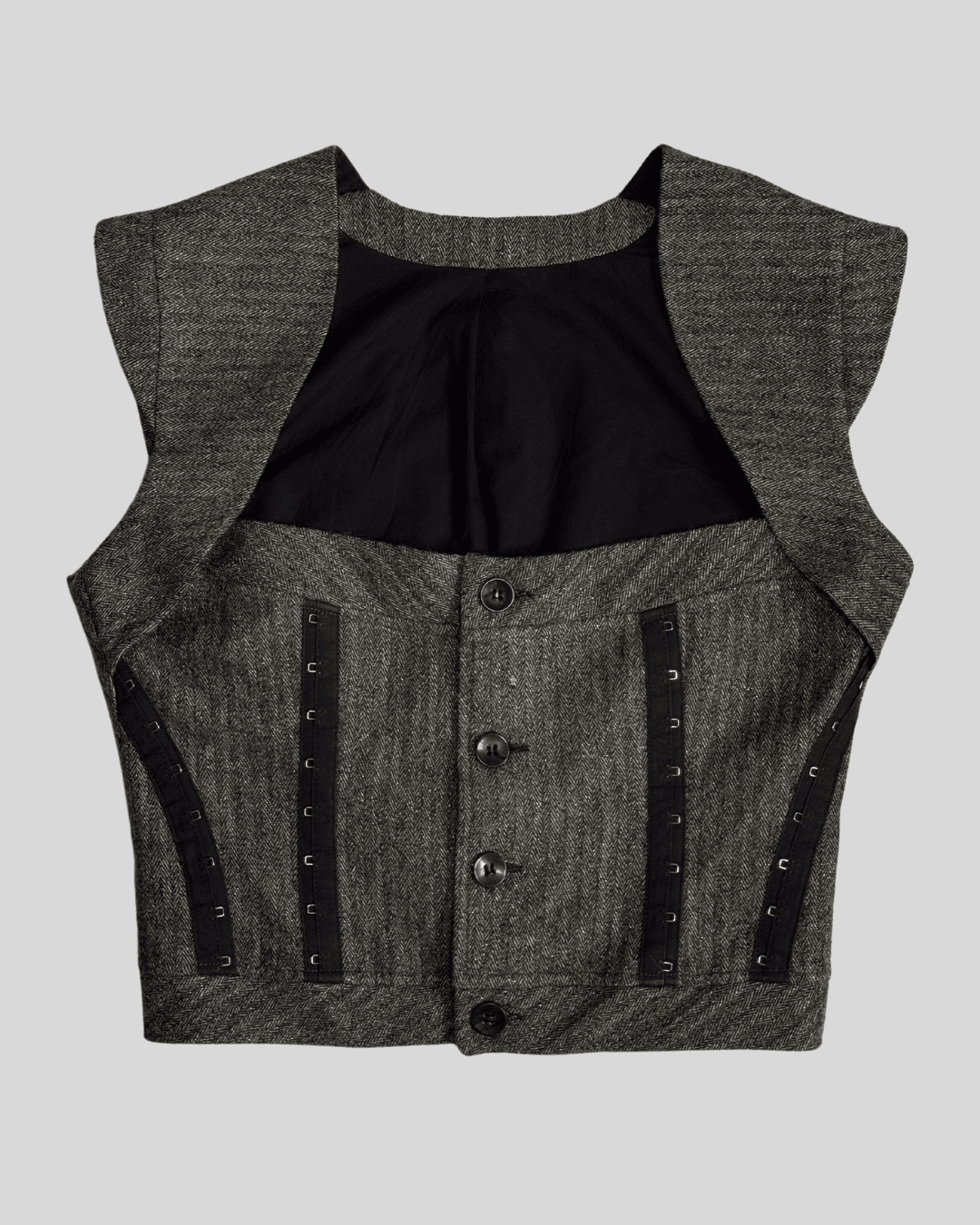 Gray Bustier