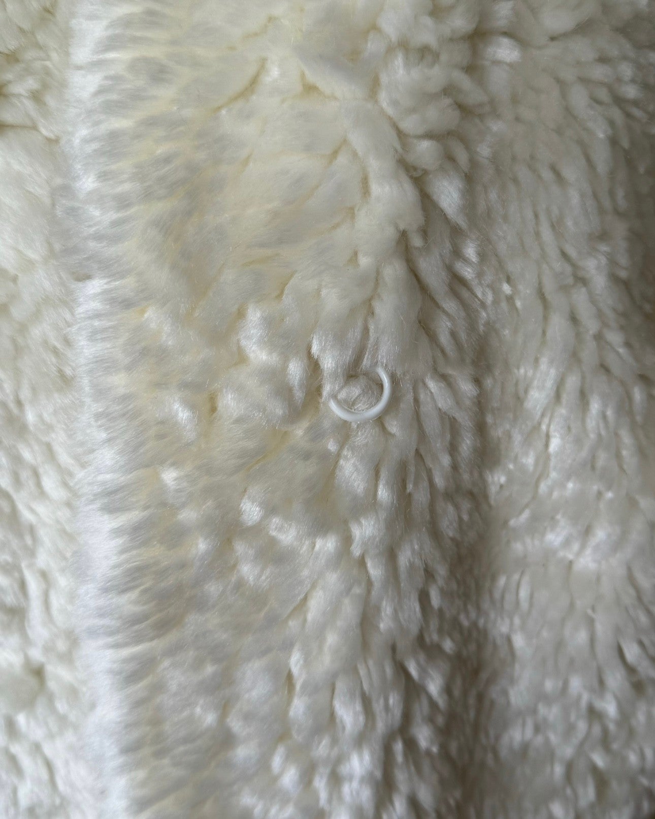Cream Plush Jacket