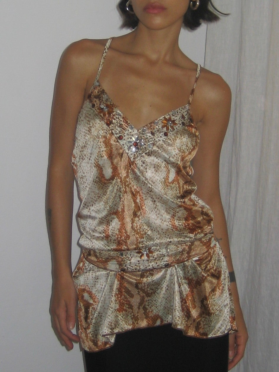 Snake Pattern Tunic