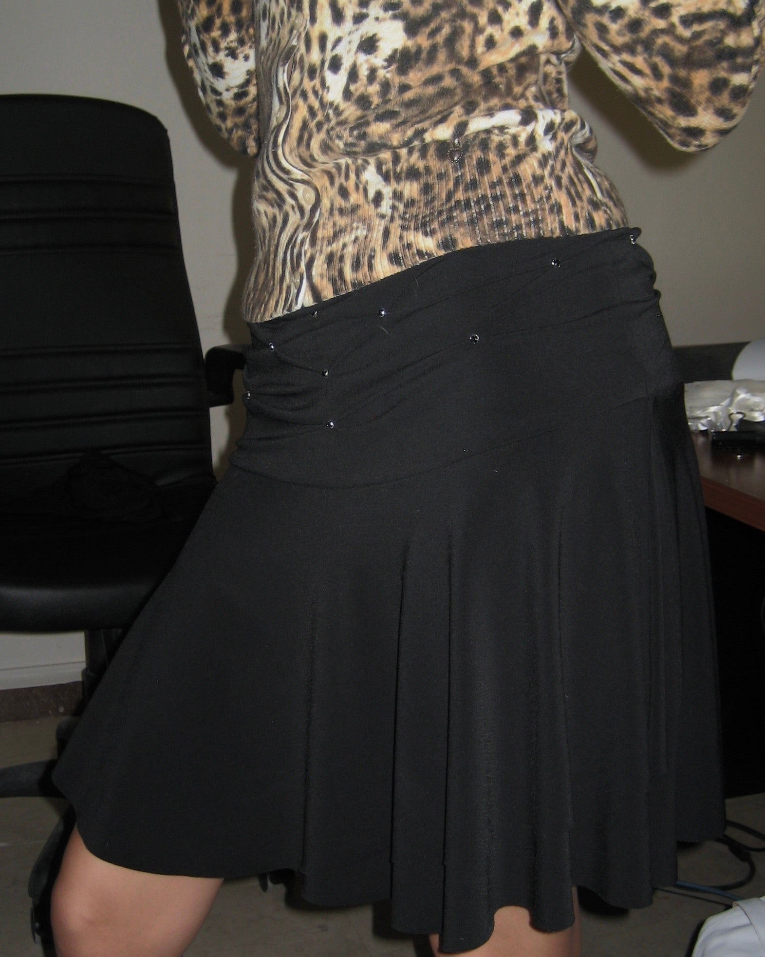 Short Skirt with Waist Detail