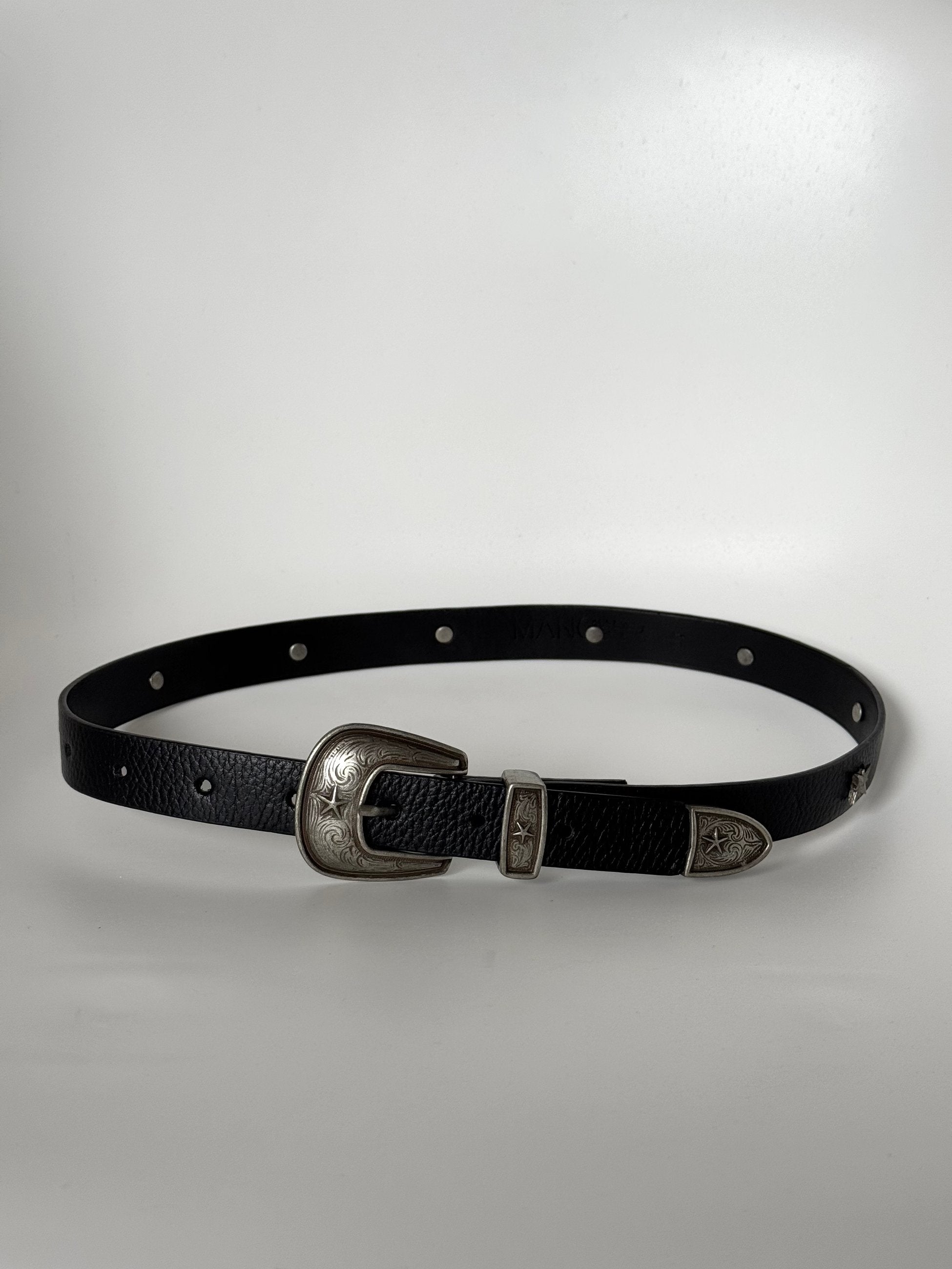 Star Leather Belt