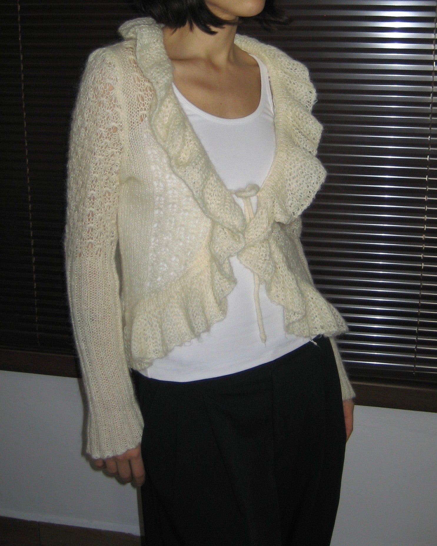 Tied Thin Cardigan