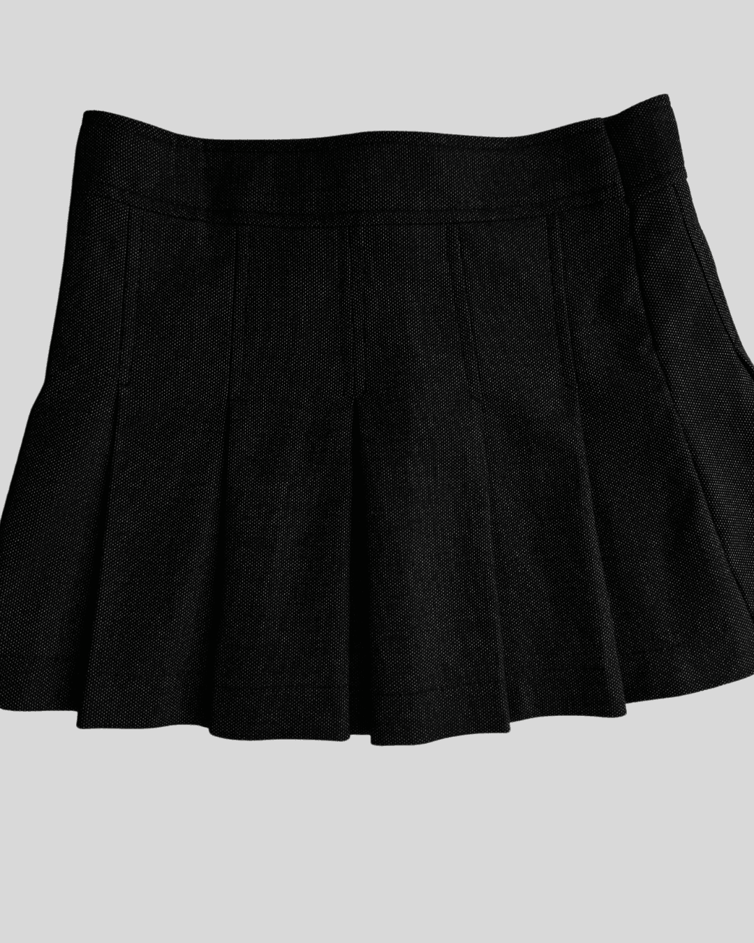 Button Detailed Mini Skirt