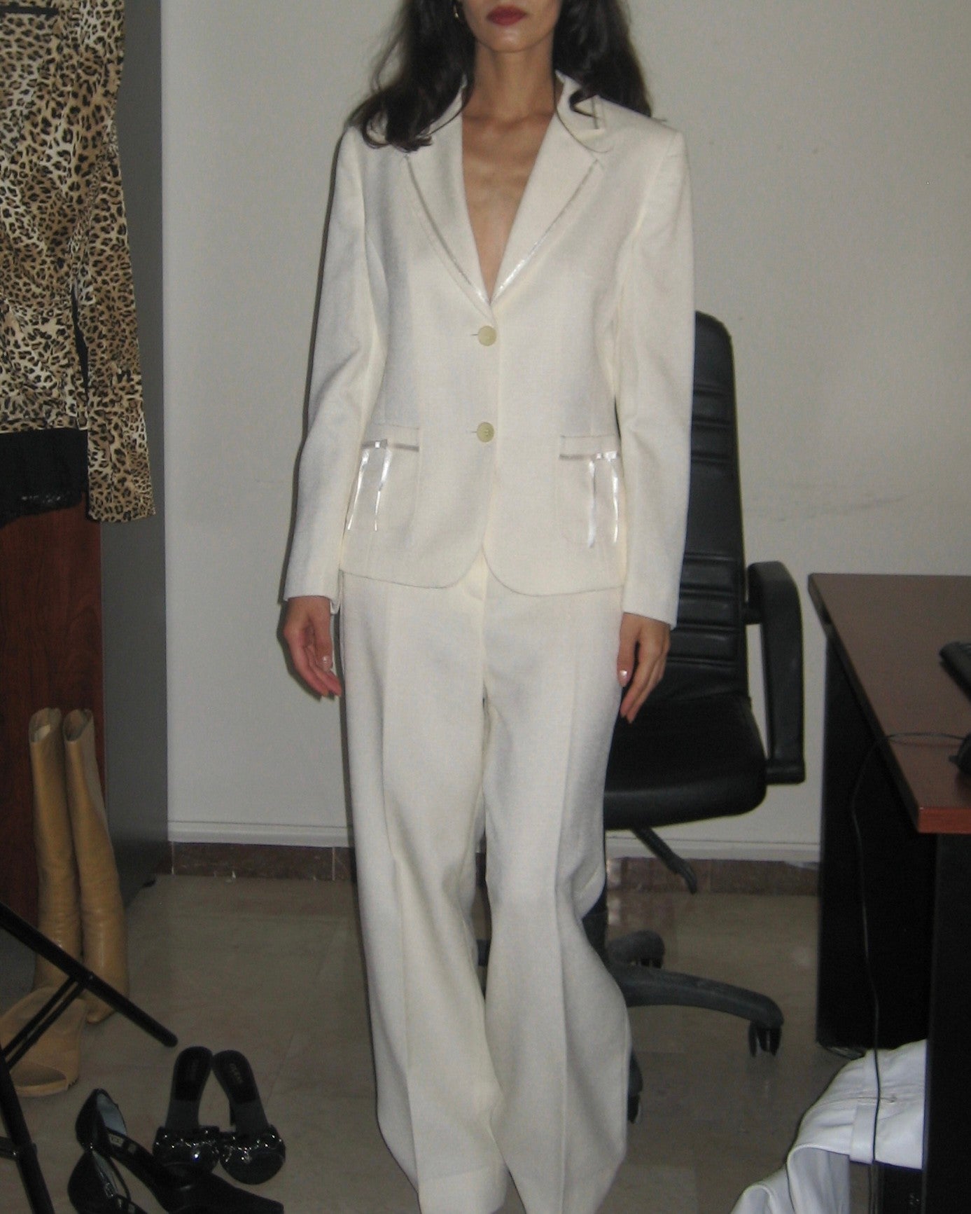Ecru Suit
