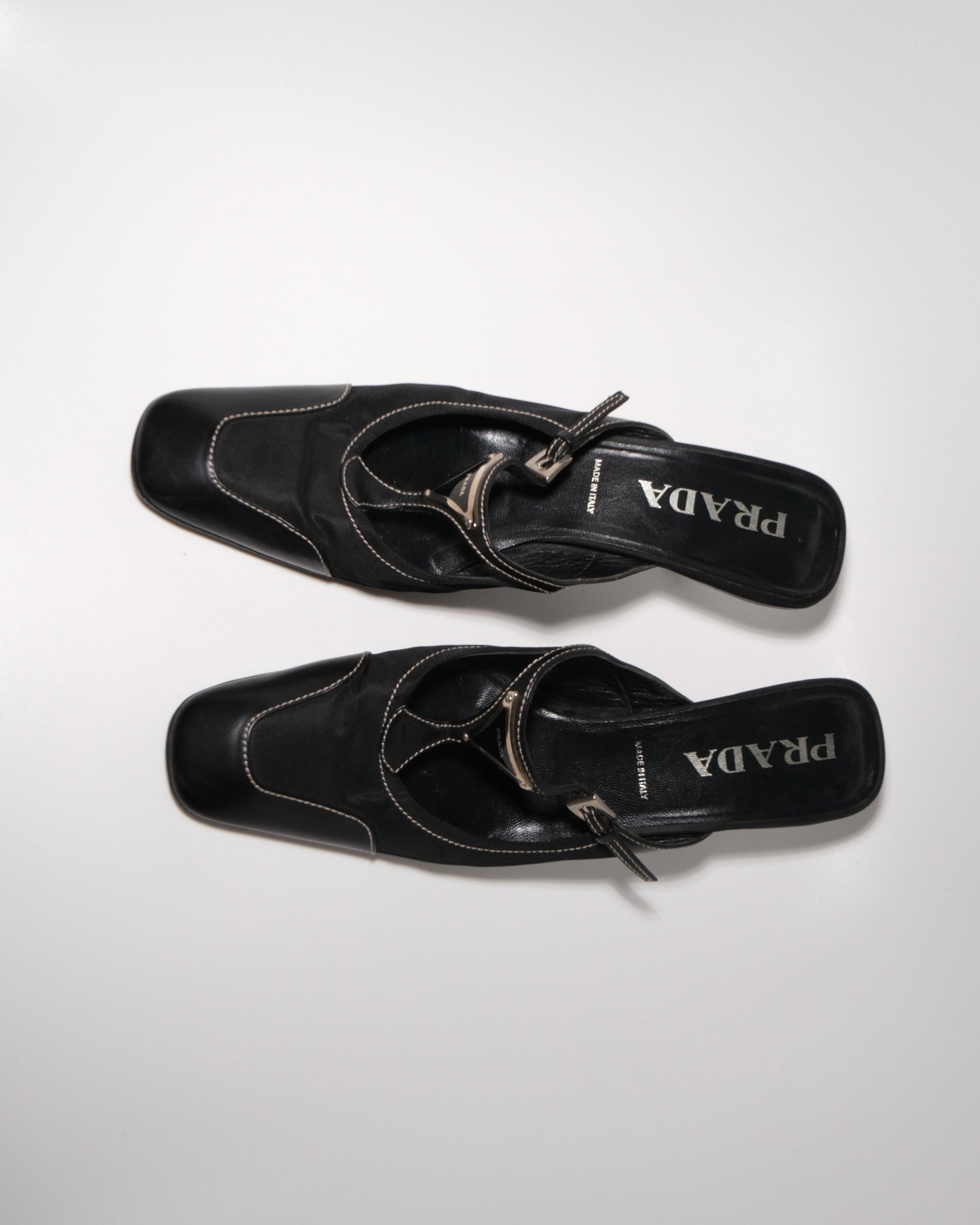 Prada High Heel Slippers