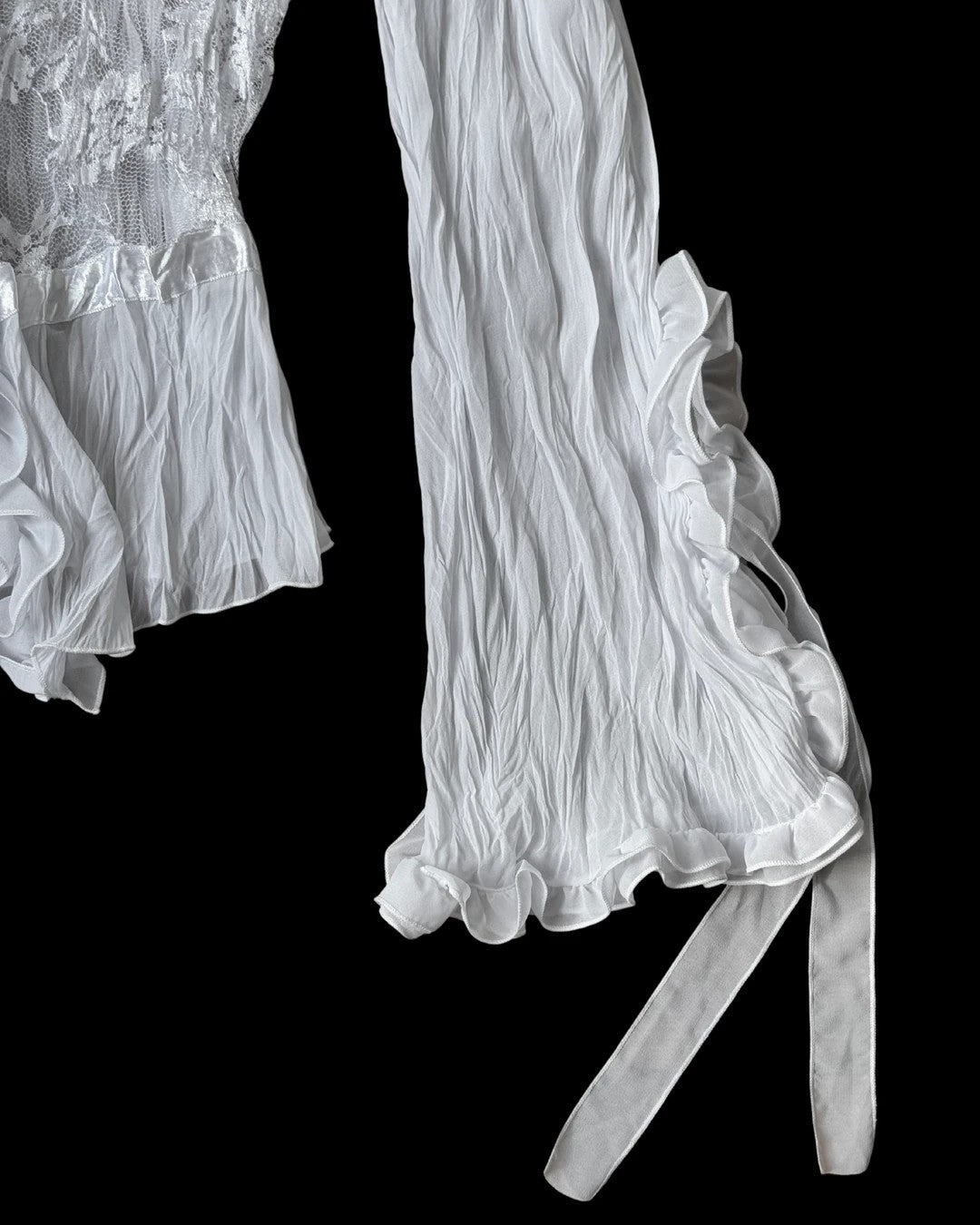 Tied White Shirt