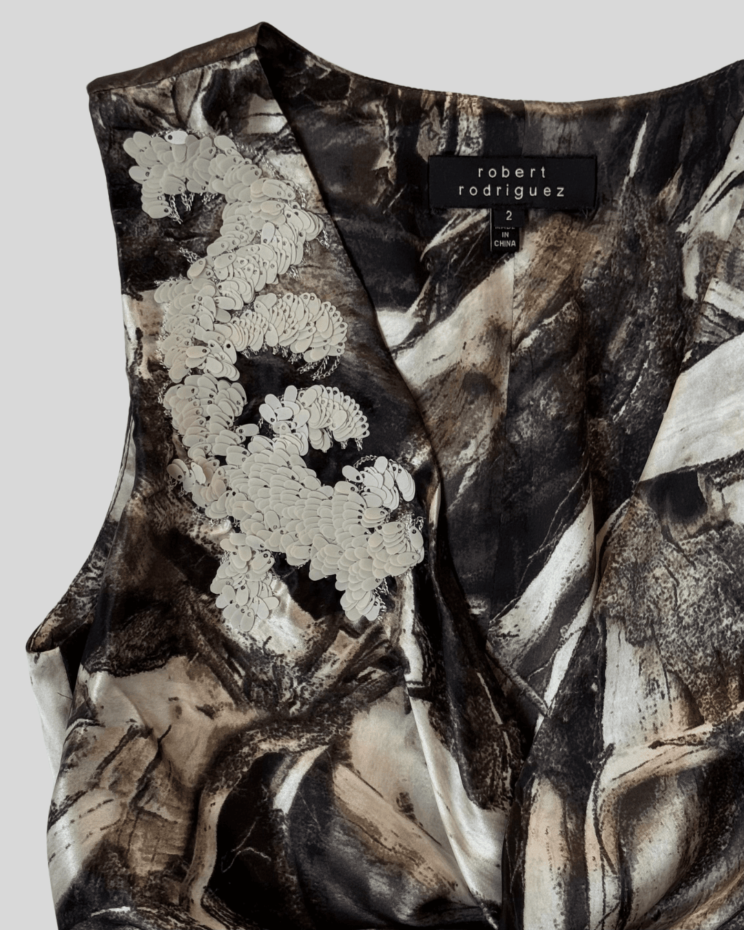Robert Rodriguez Silk Blouse