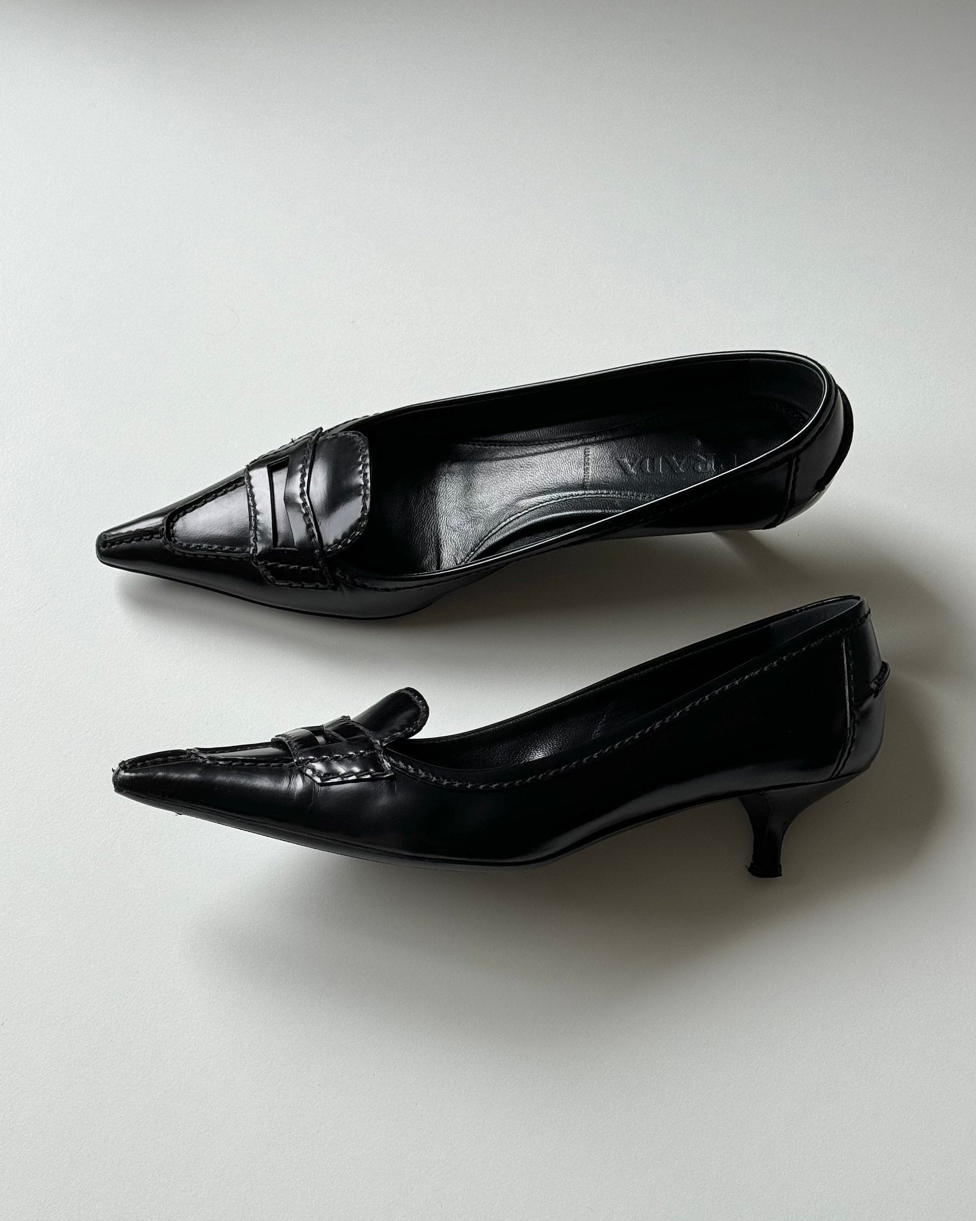 Prada Patent Leather High Heels