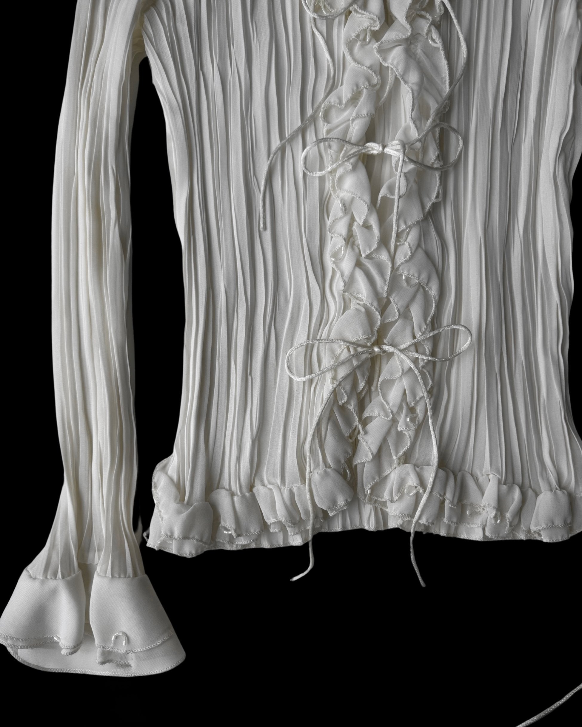 Tied Chiffon Blouse
