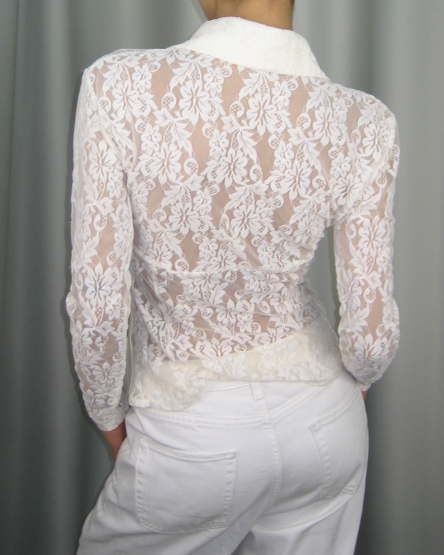 Lace Corset Shirt