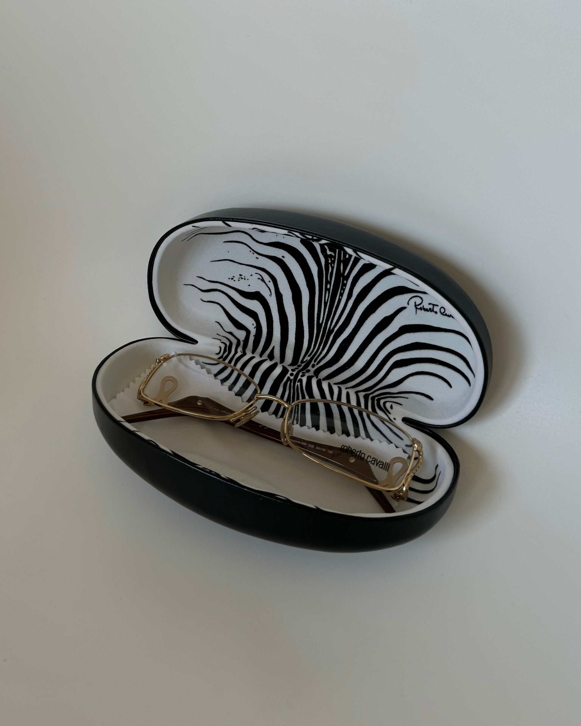 Roberto Cavalli Gold Vintage Glasses