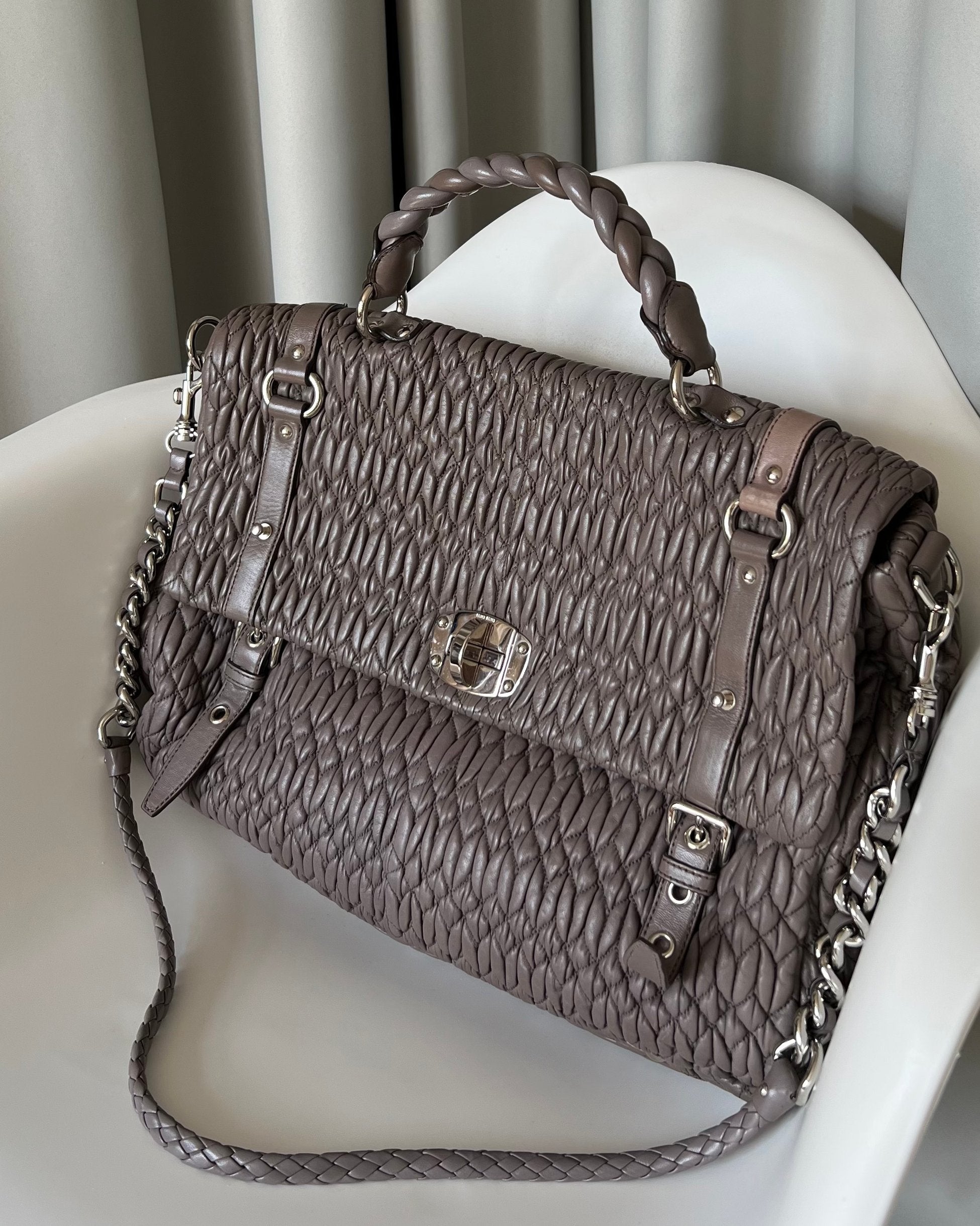 Miu Miu Matelasse Bag