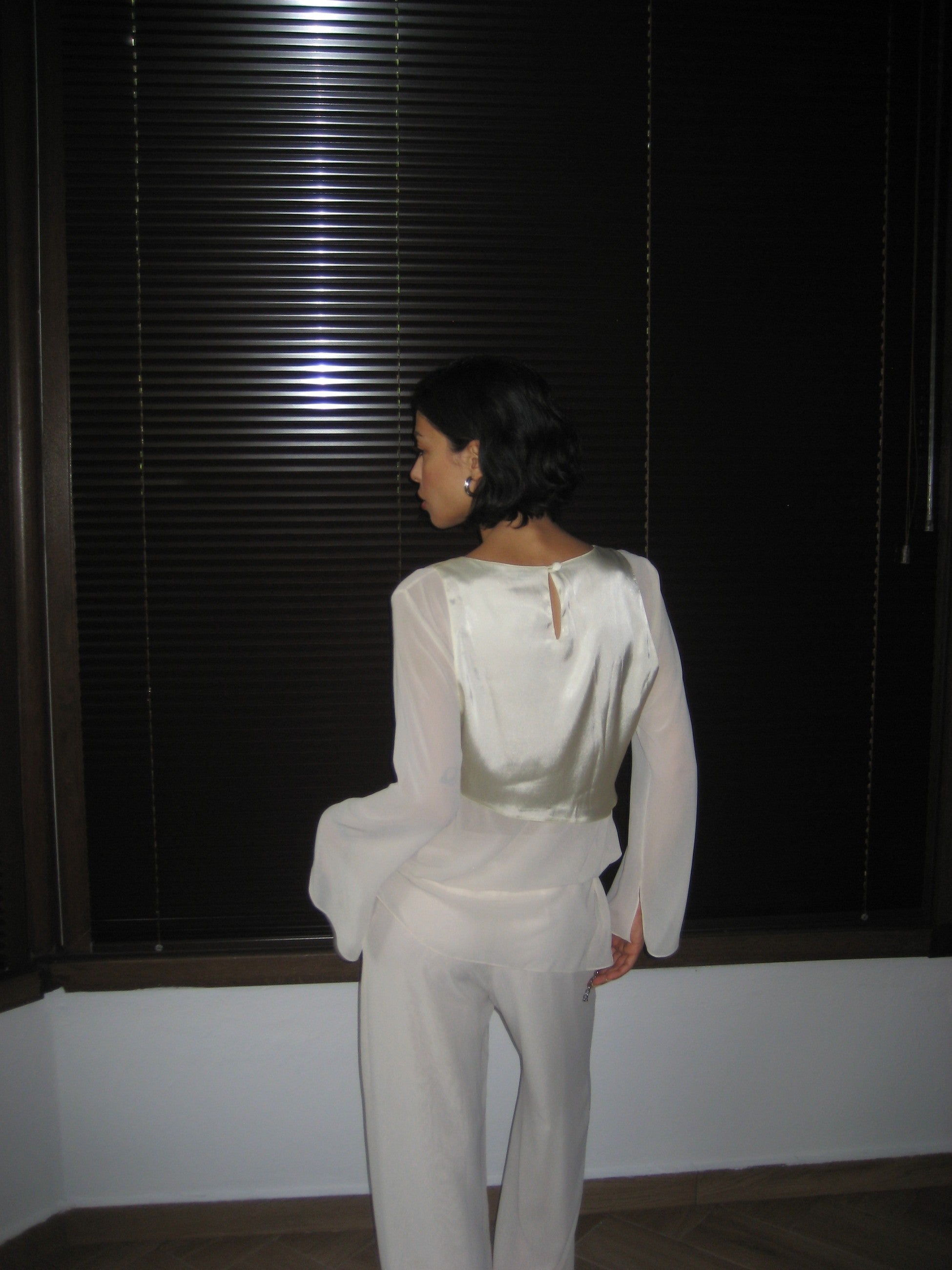 Cream Two Piece Suit