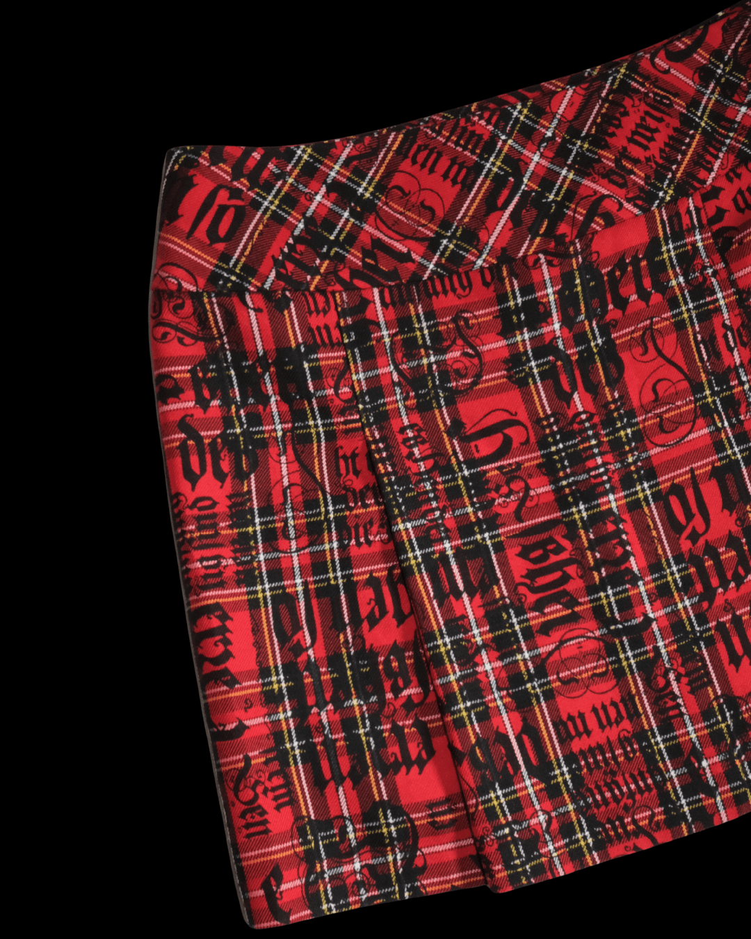 Plaid Red Skirt
