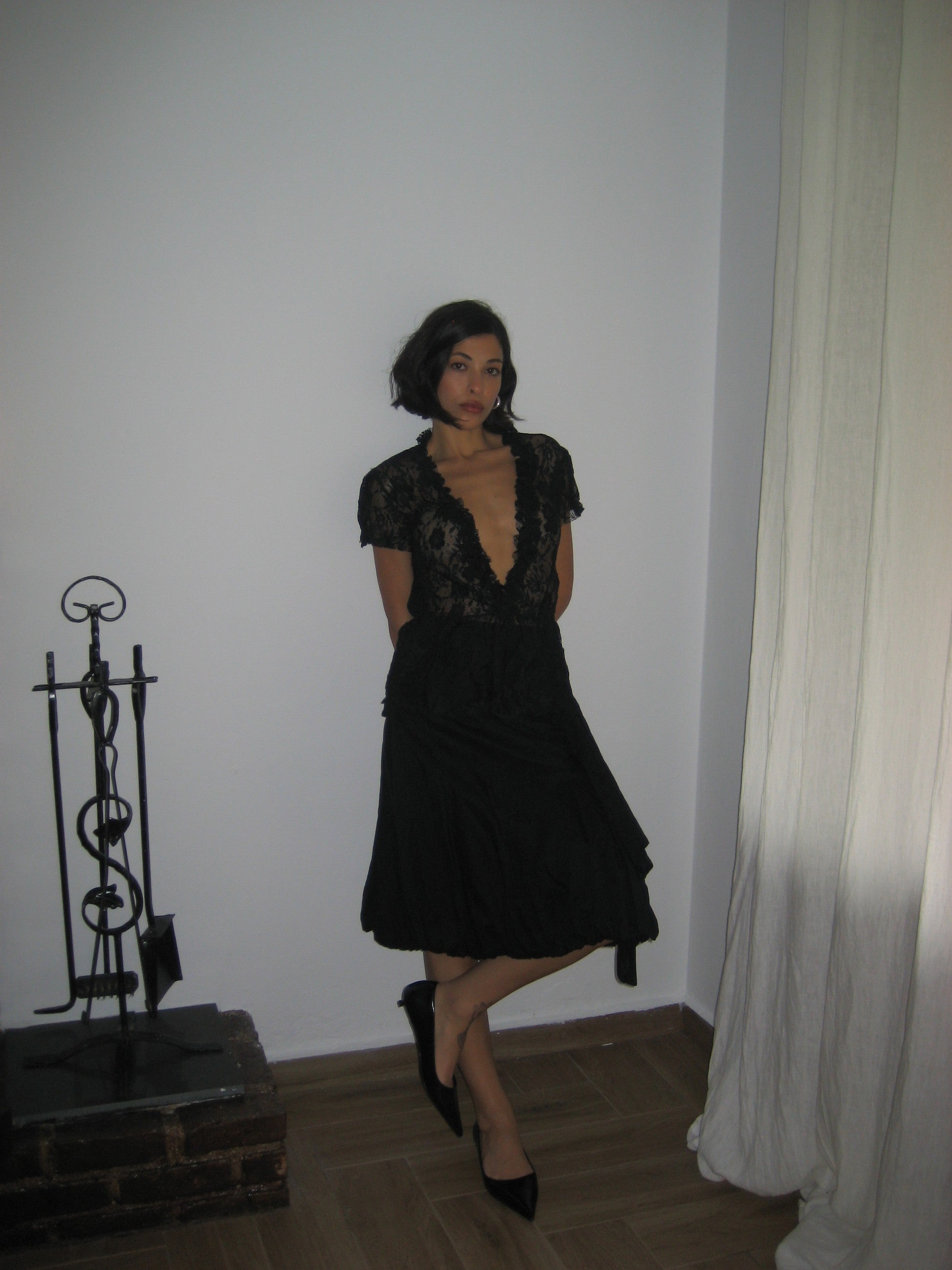 Lace Transparent Blouse