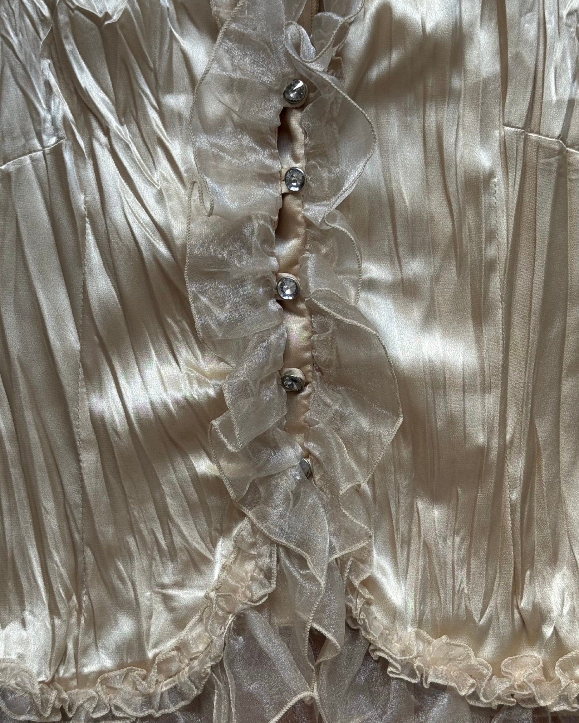 Satin Half Sleeve Shirt