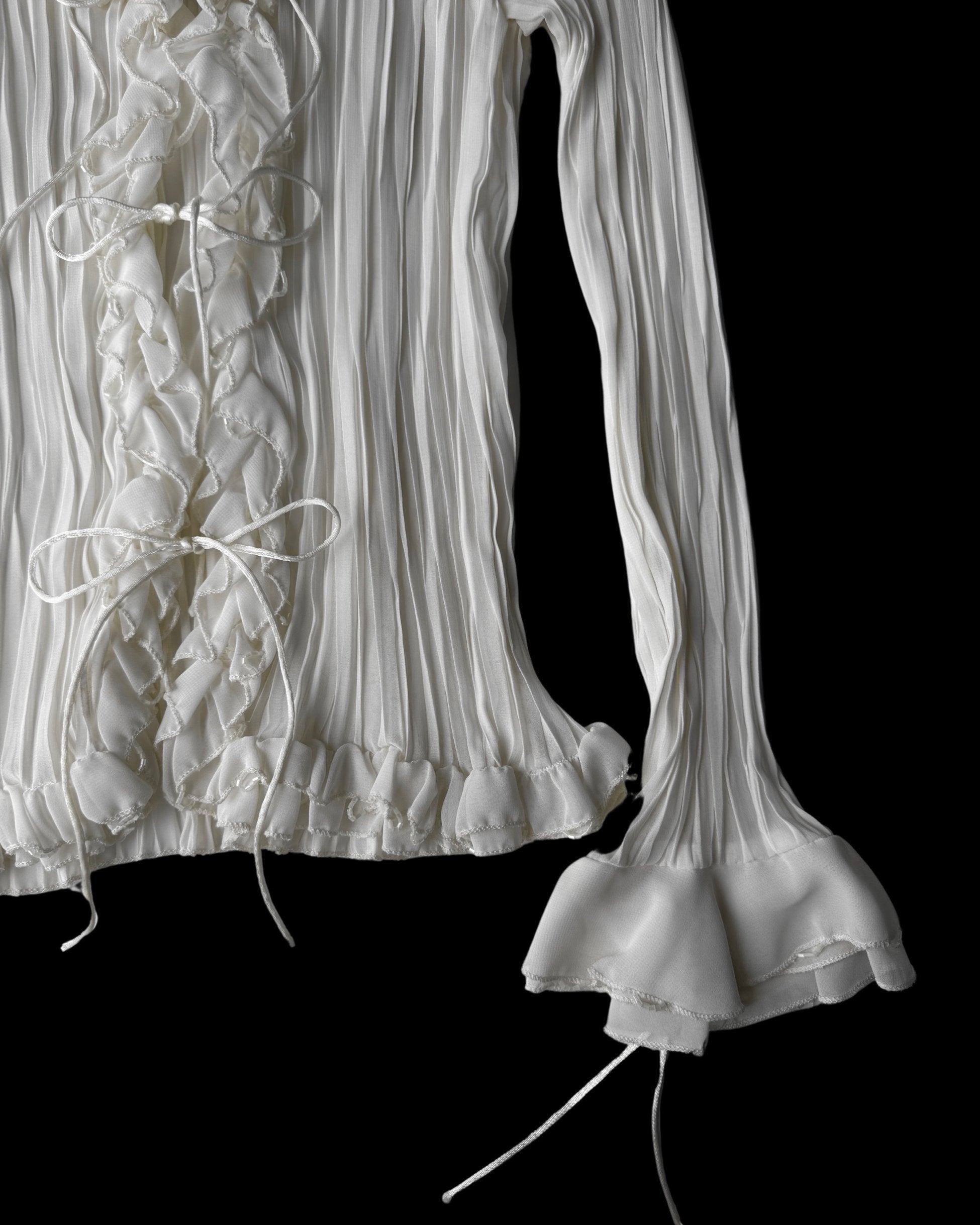 Tied Chiffon Blouse