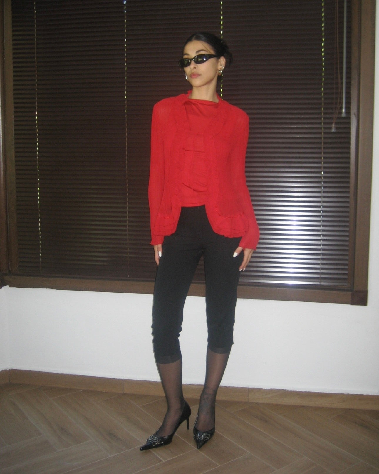 Chiffon Two-Piece Top