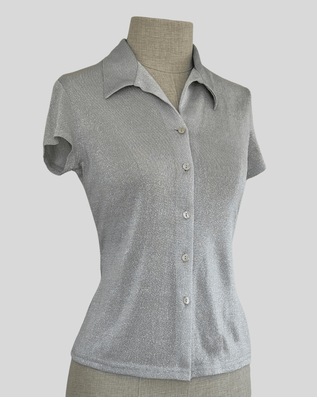 Glitter Detailed Shirt
