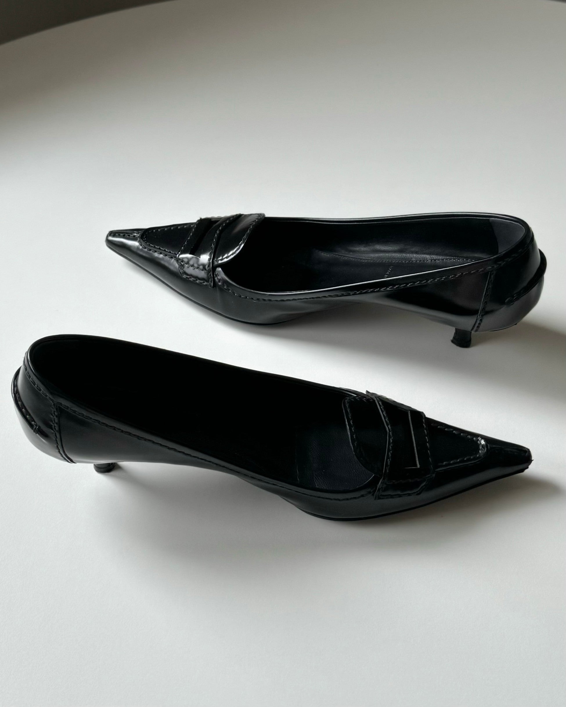 Prada Patent Leather High Heels