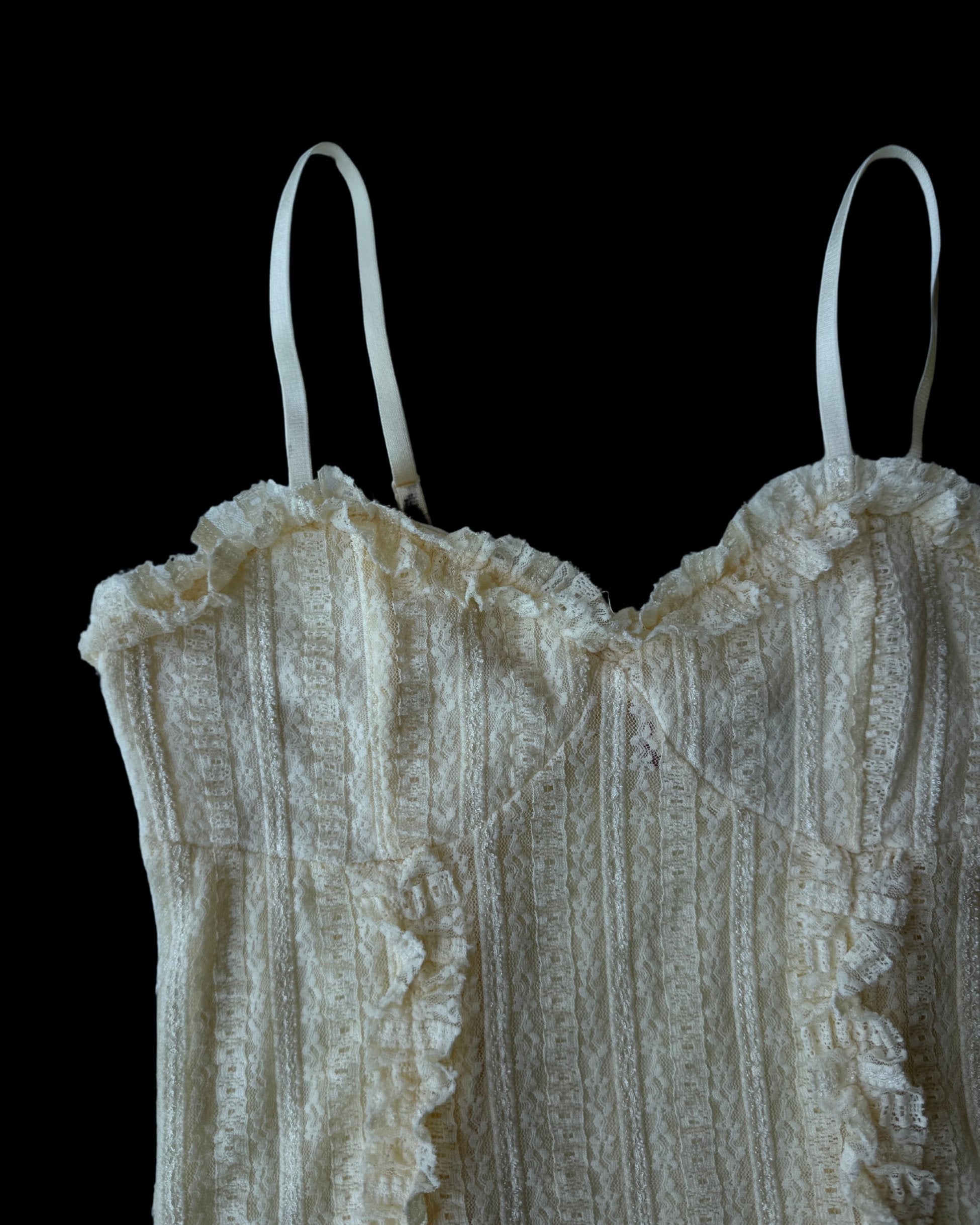 Lace Strap Bustier
