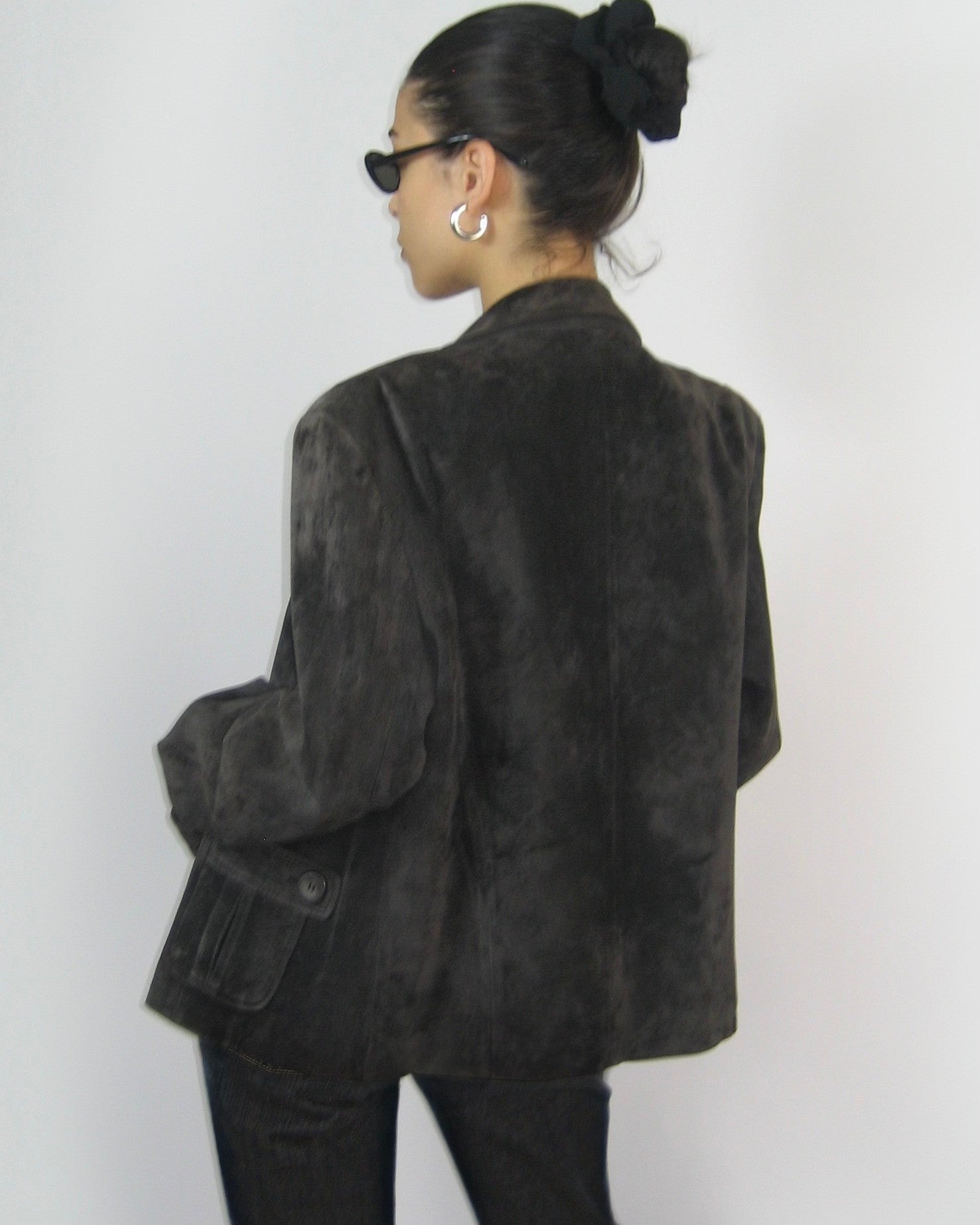 Anthracite Suede Jacket